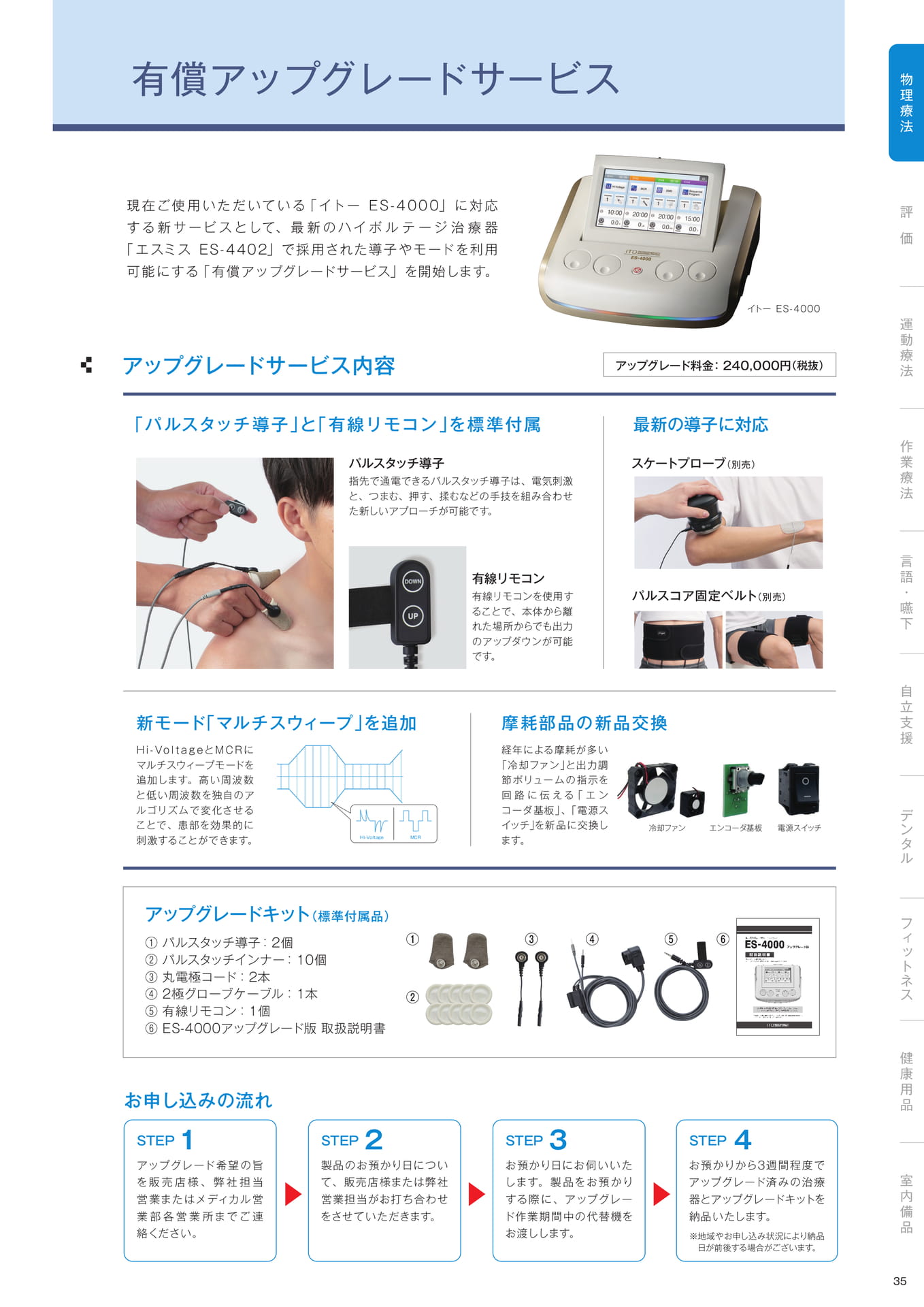 ［物理療法］有償アップグレードサービス（37ページ目）