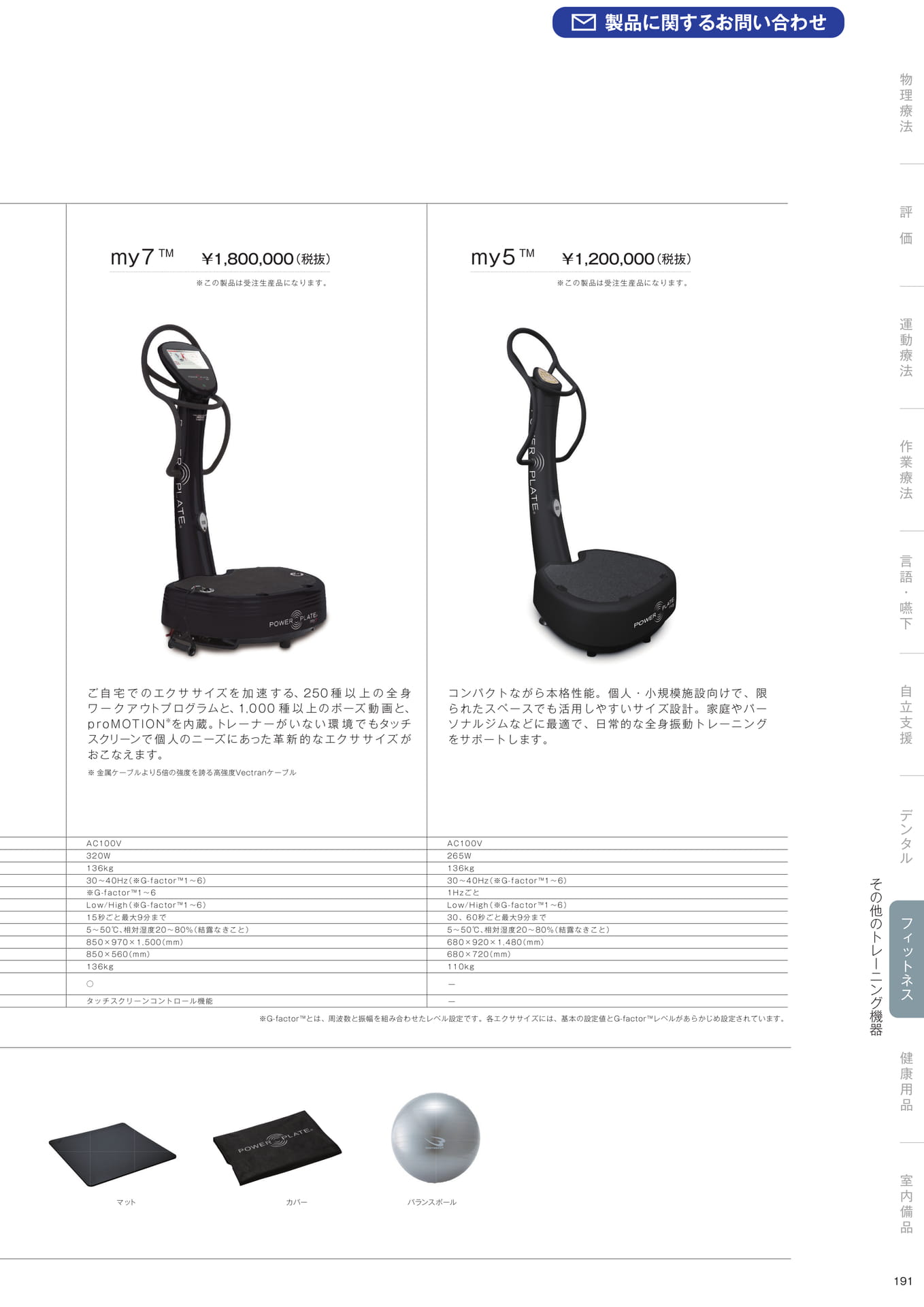 ［フィットネス］その他のトレーニング機器（193ページ目）