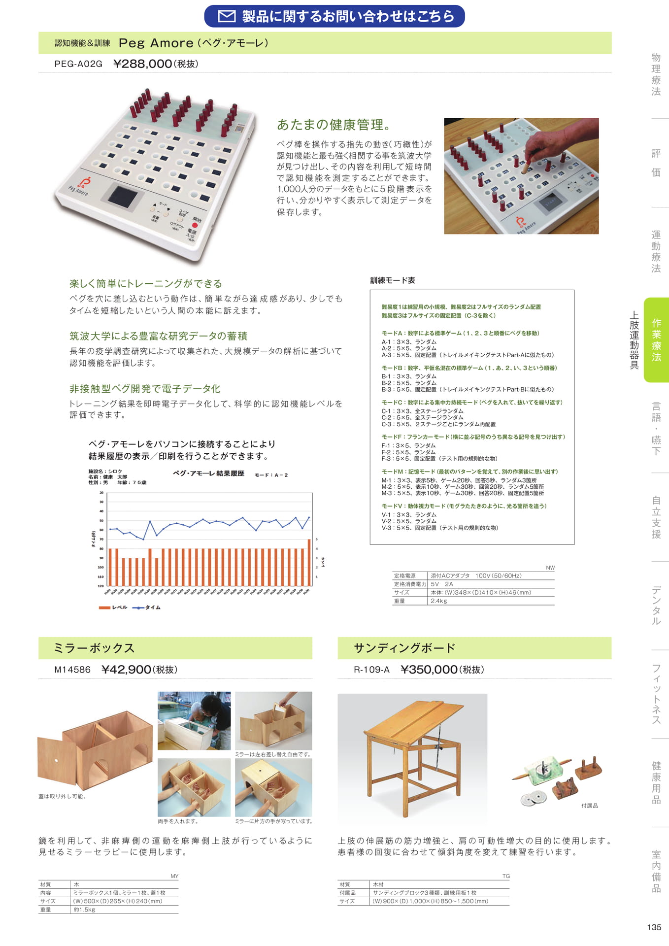 ［作業療法］上肢運動器具（137ページ目）