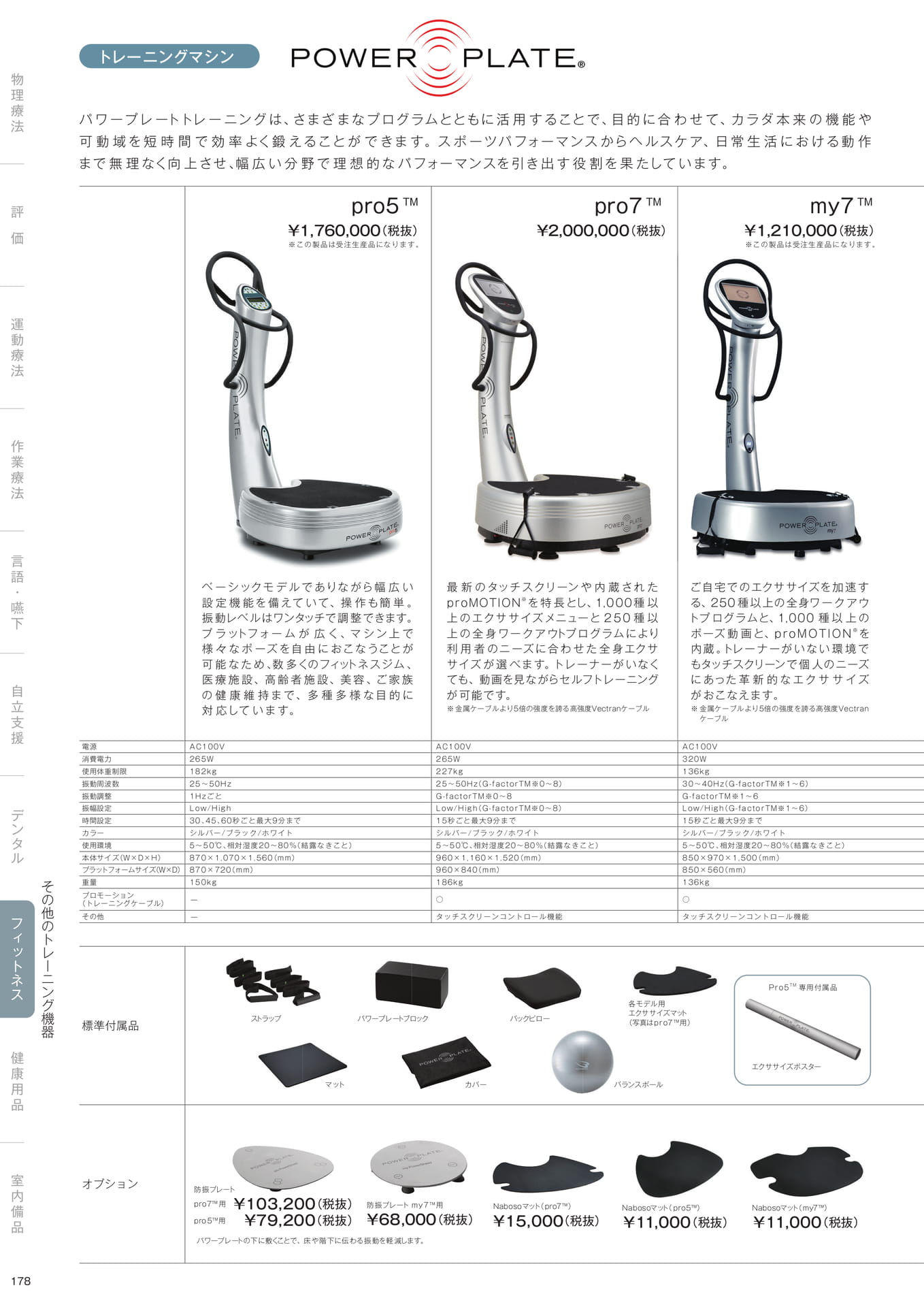 ［フィットネス］その他のトレーニング機器（180ページ目）