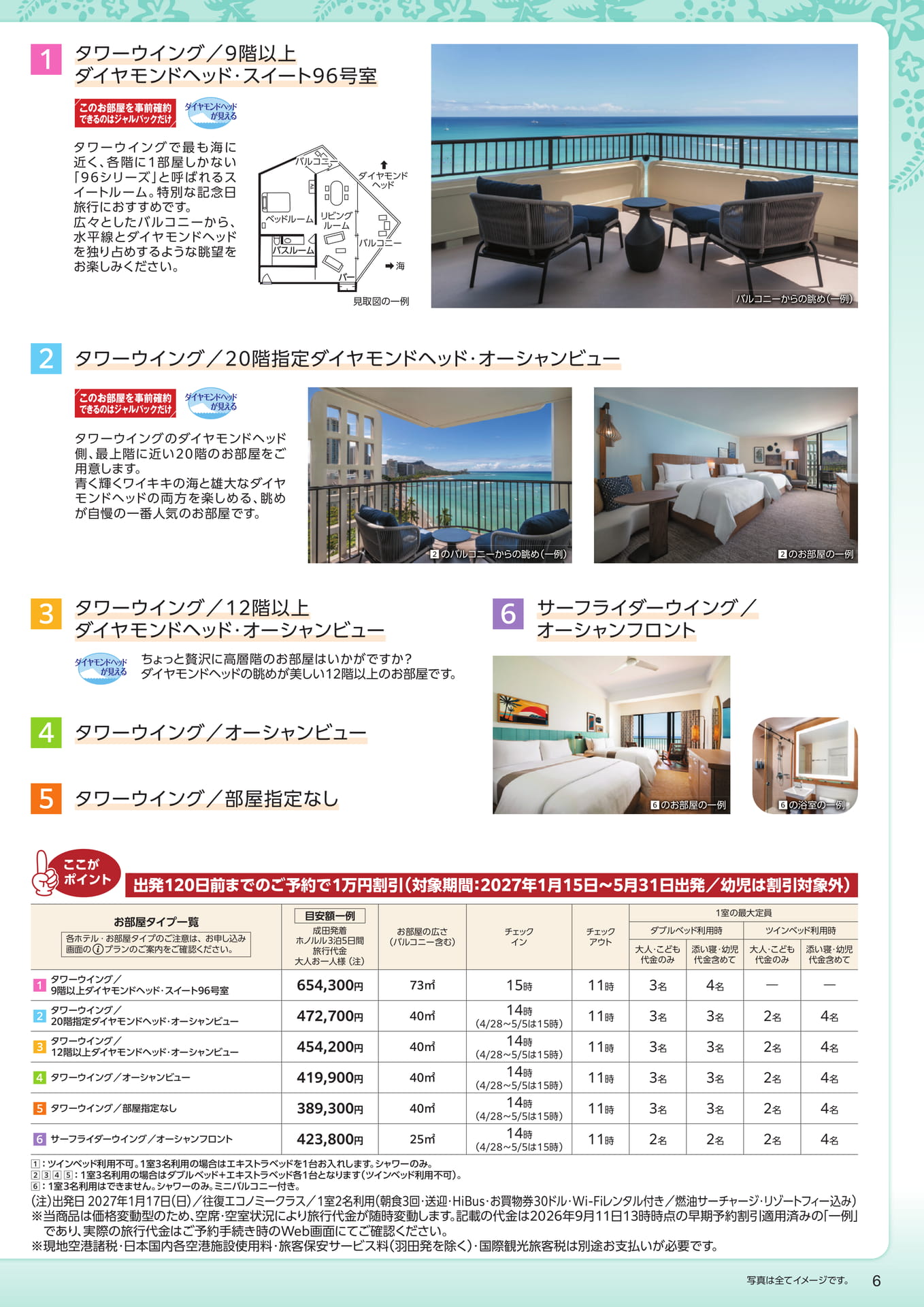 モアナサーフライダー お部屋タイプ（9ページ目）