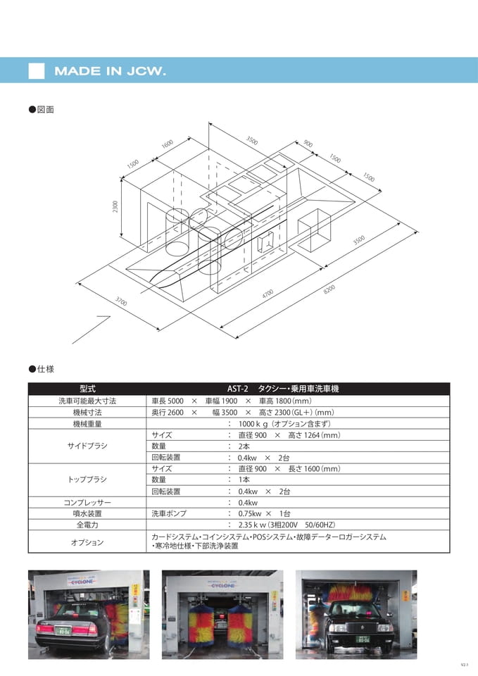 Page2 AST-2 TAXI洗車機 裏(5ページ目)