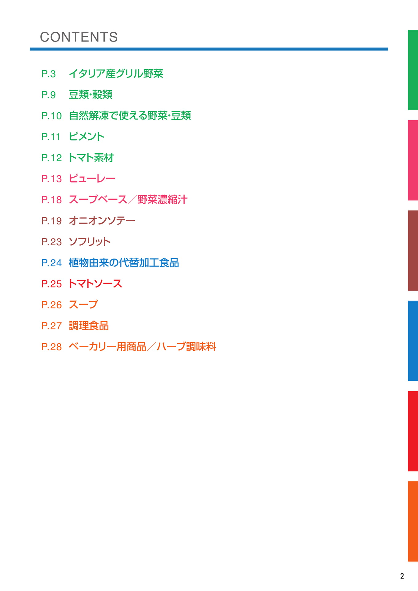 CONTENTS（3ページ目）