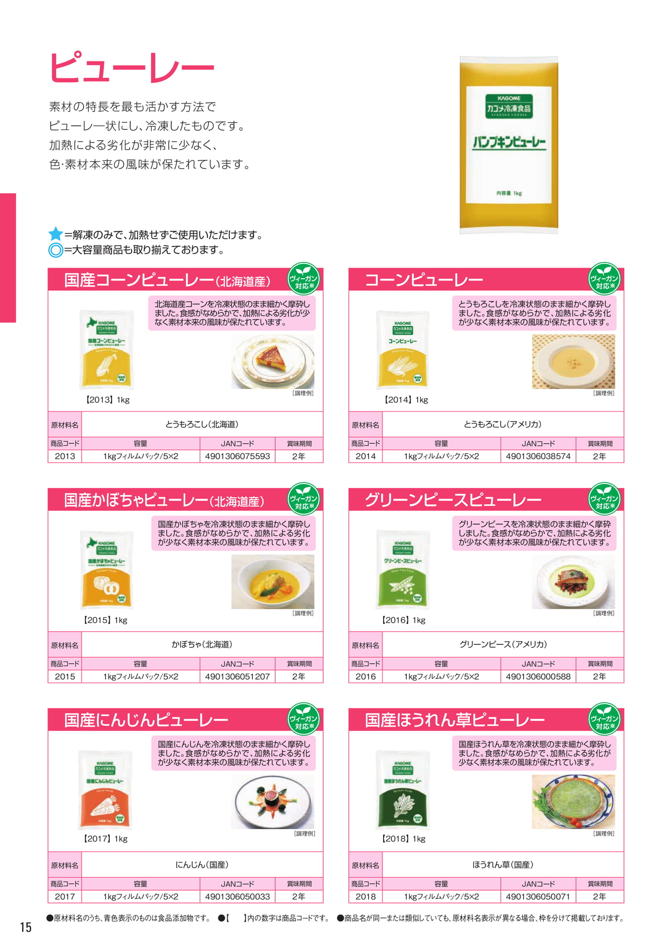 野菜ピューレー（16ページ目）