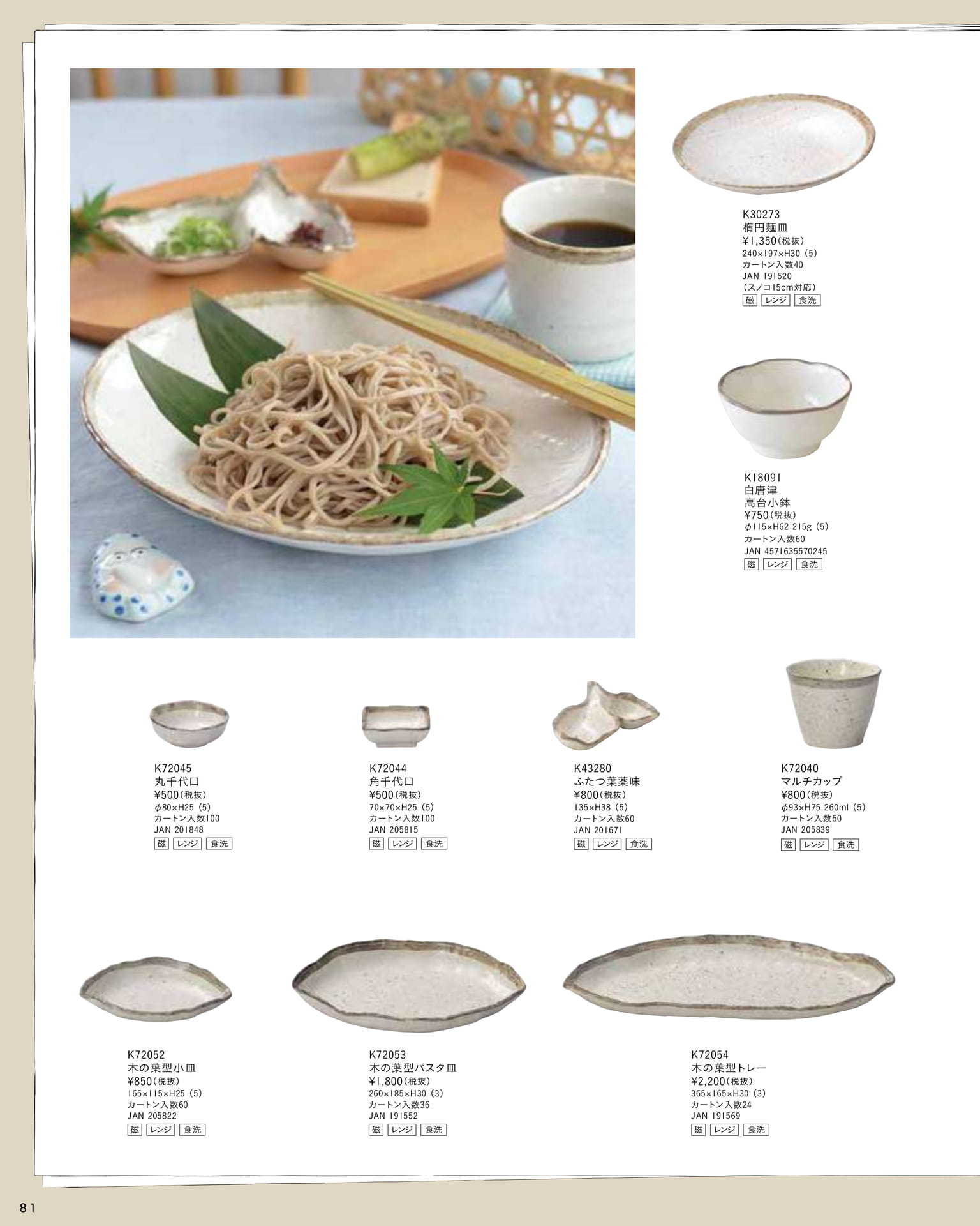 白唐津(86ページ目)