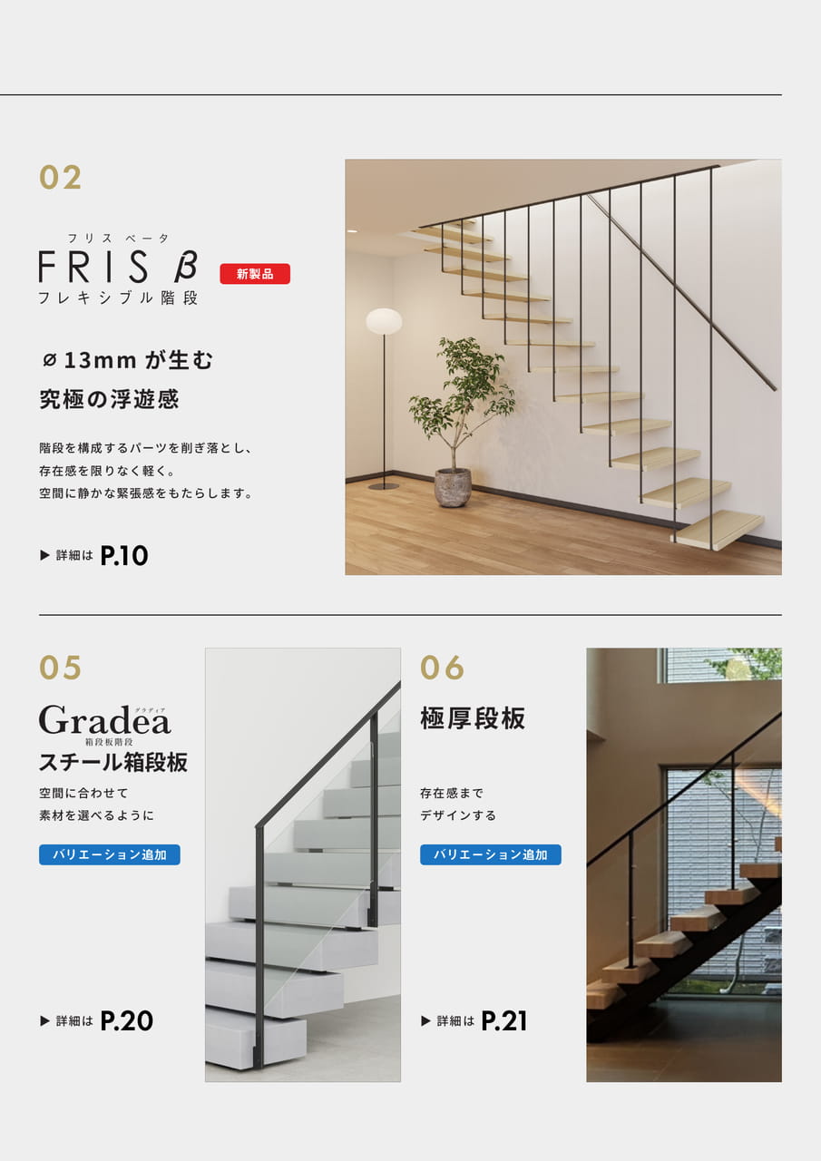 NEW LINEUP(3ページ目)