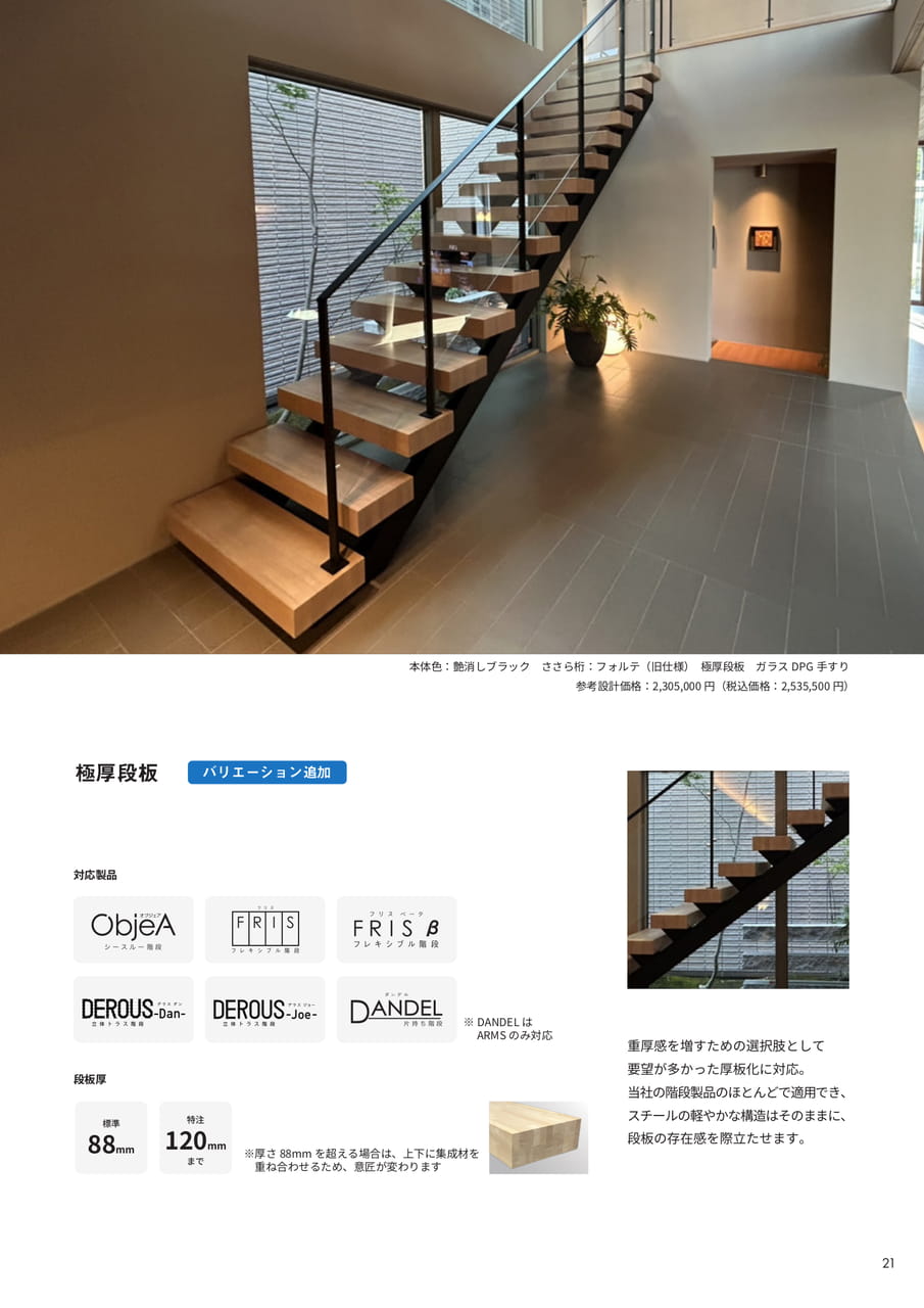 極厚段板(21ページ目)