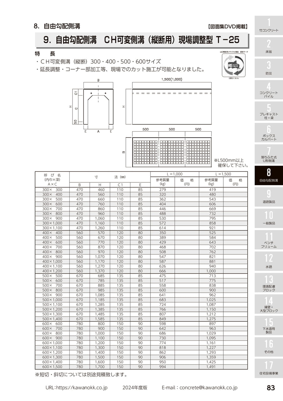 (縦断用)現場調整型 83(93ページ目)