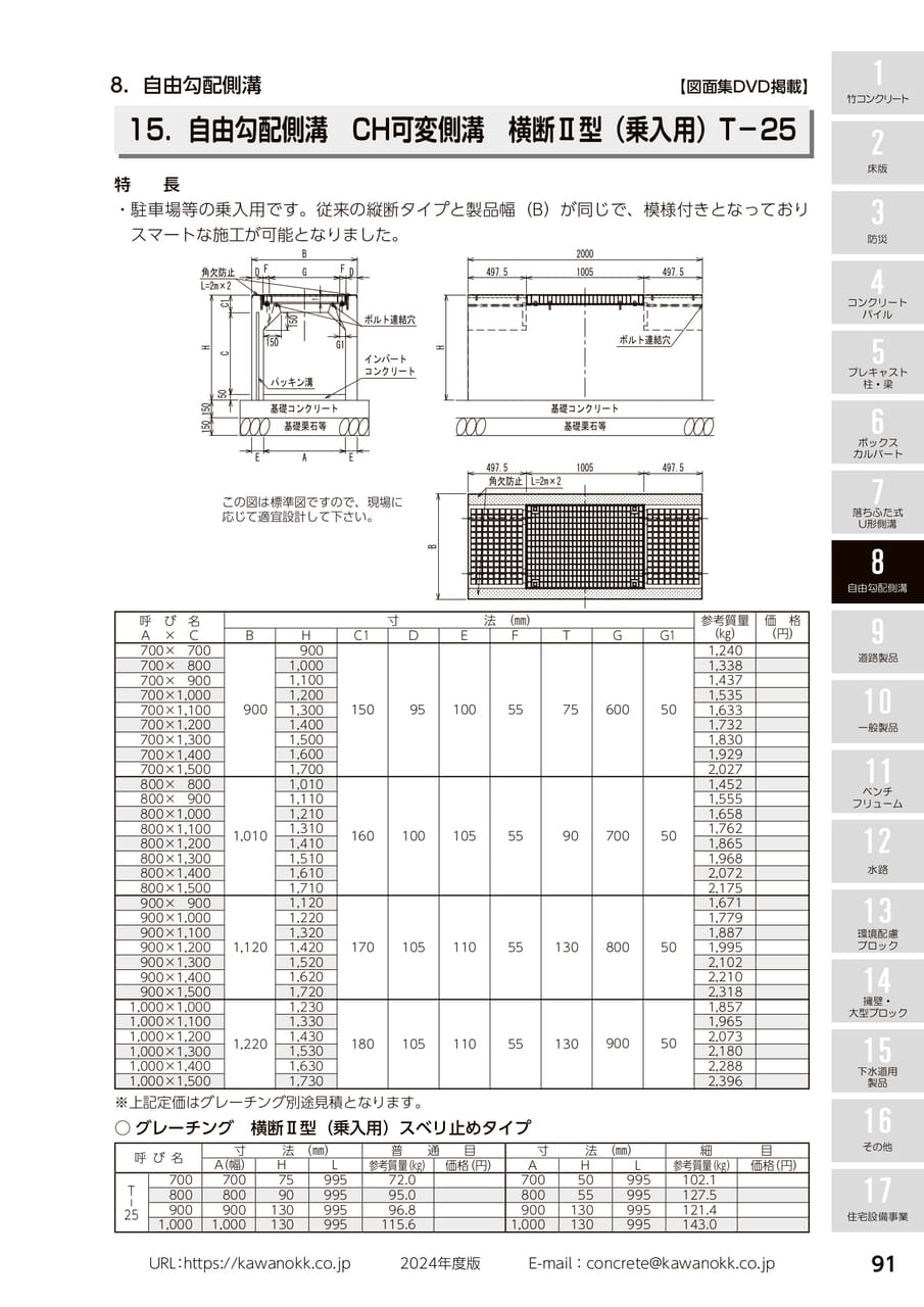 横断Ⅱ型 91(101ページ目)