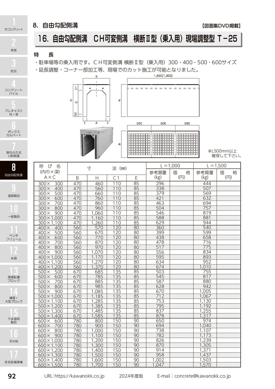 横断Ⅱ型現場調整型 92(102ページ目)