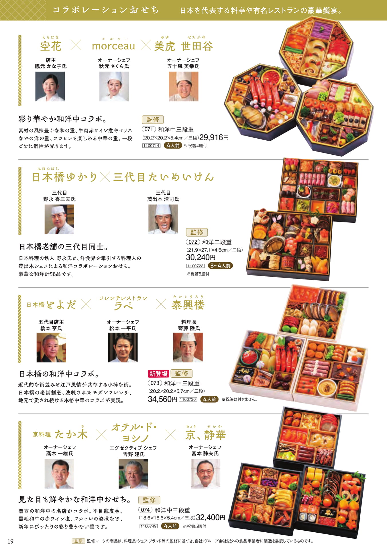 コラボレーションおせち(20ページ目)