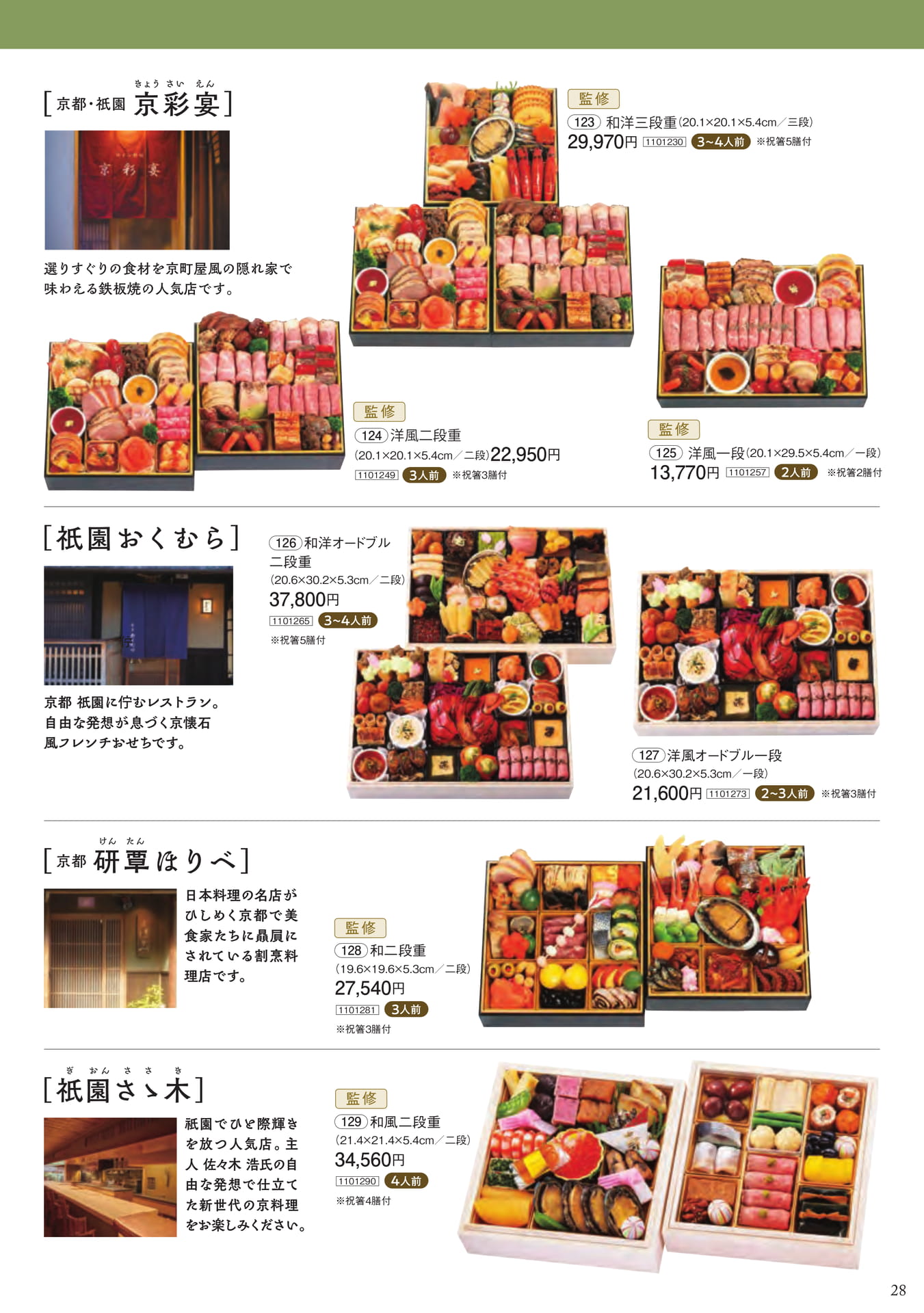 京都名店のおせち(29ページ目)