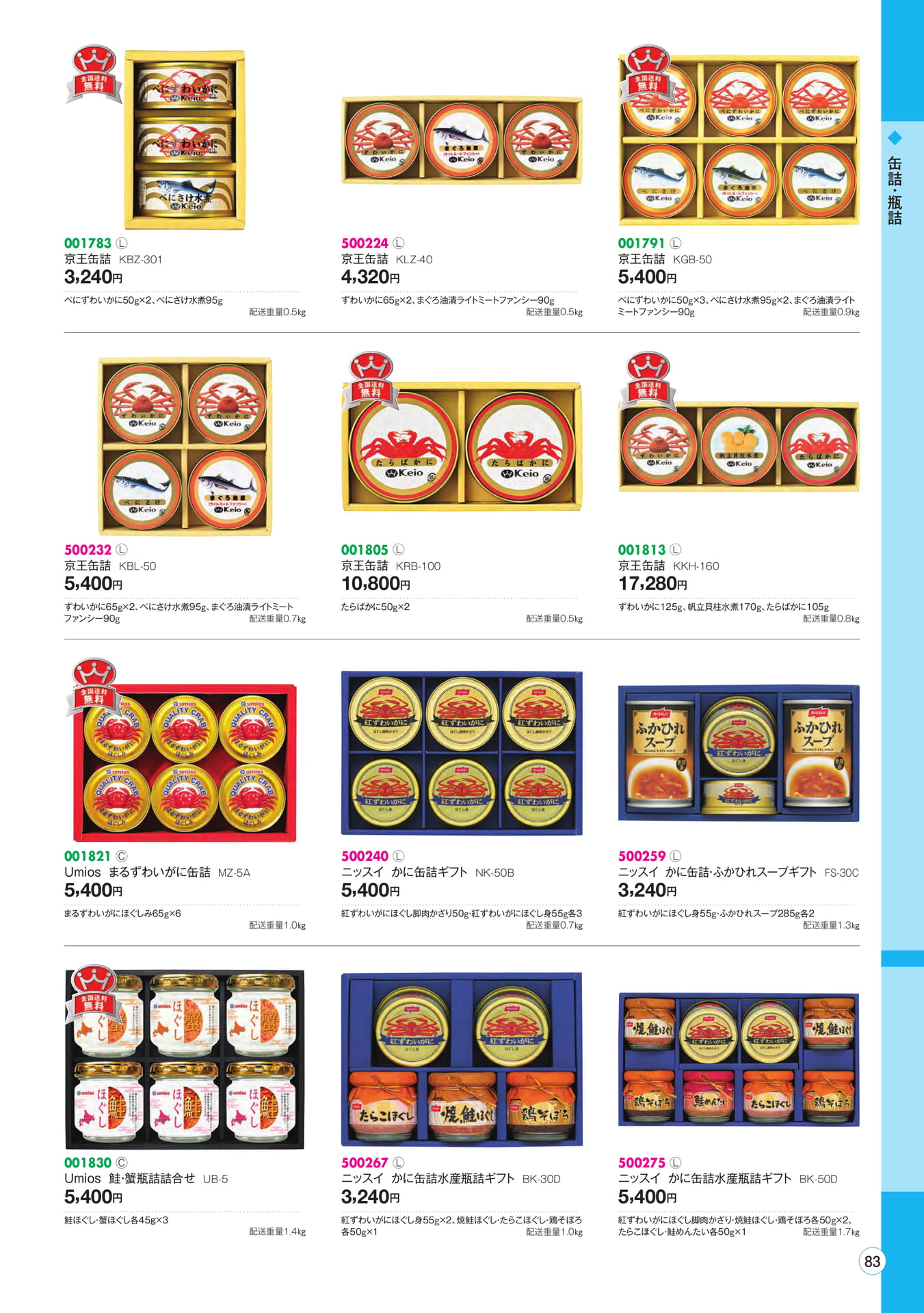缶詰・瓶詰ギフト(85ページ目)