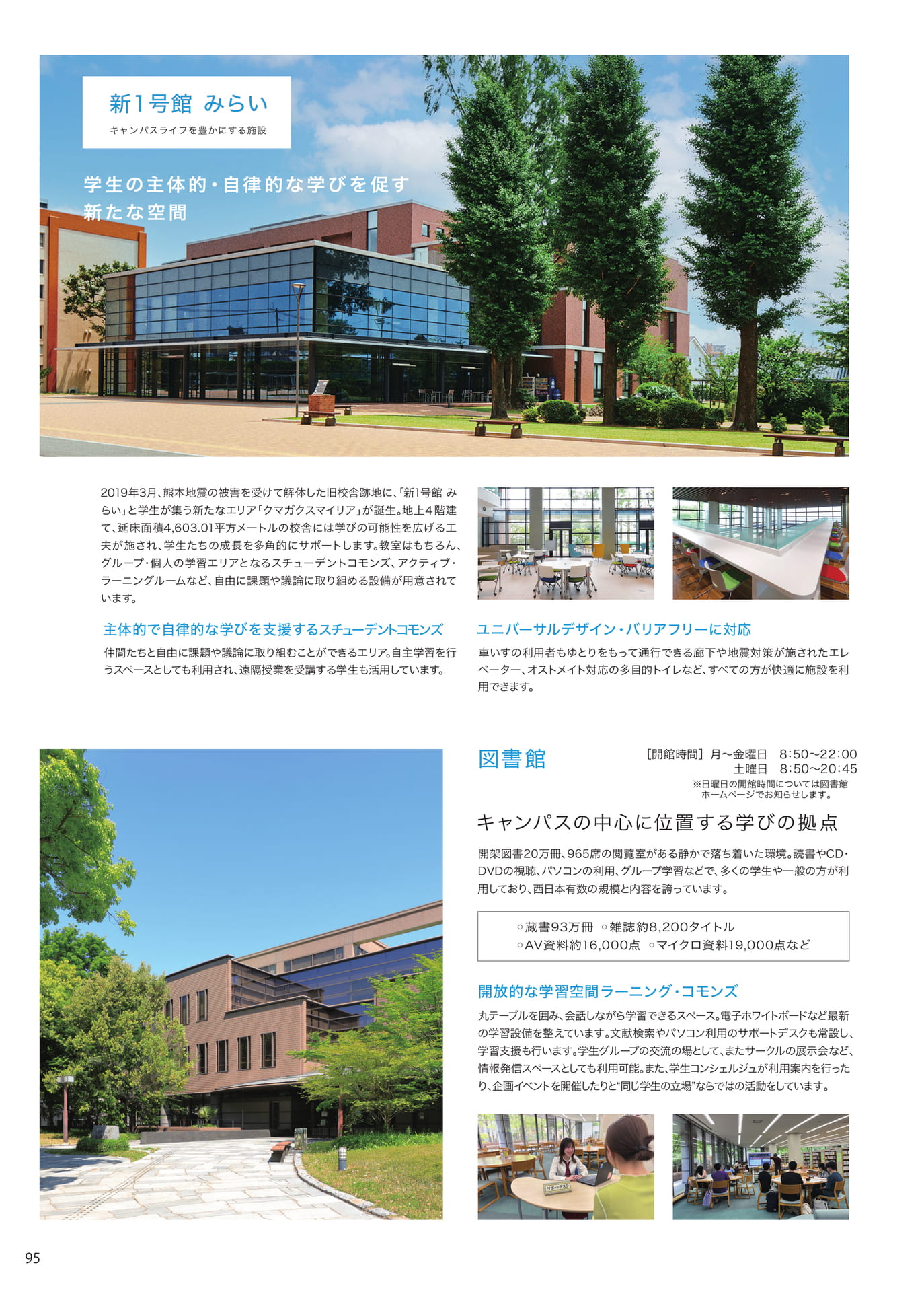 P095　施設紹介・福利厚生施設（96ページ目）