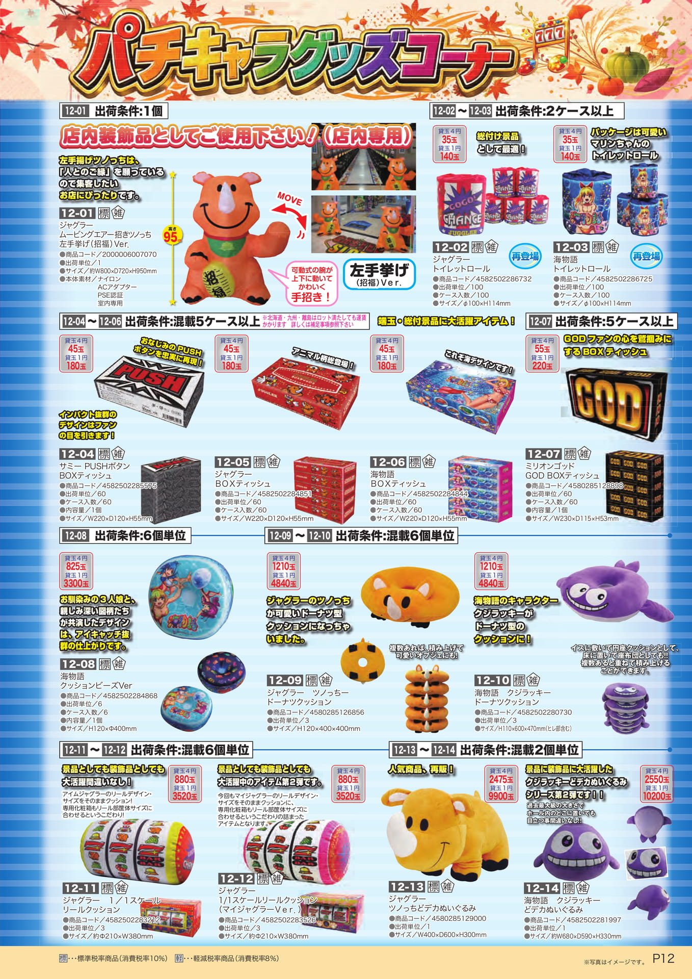 ジャグラー＆海物語グッズ（13ページ目）
