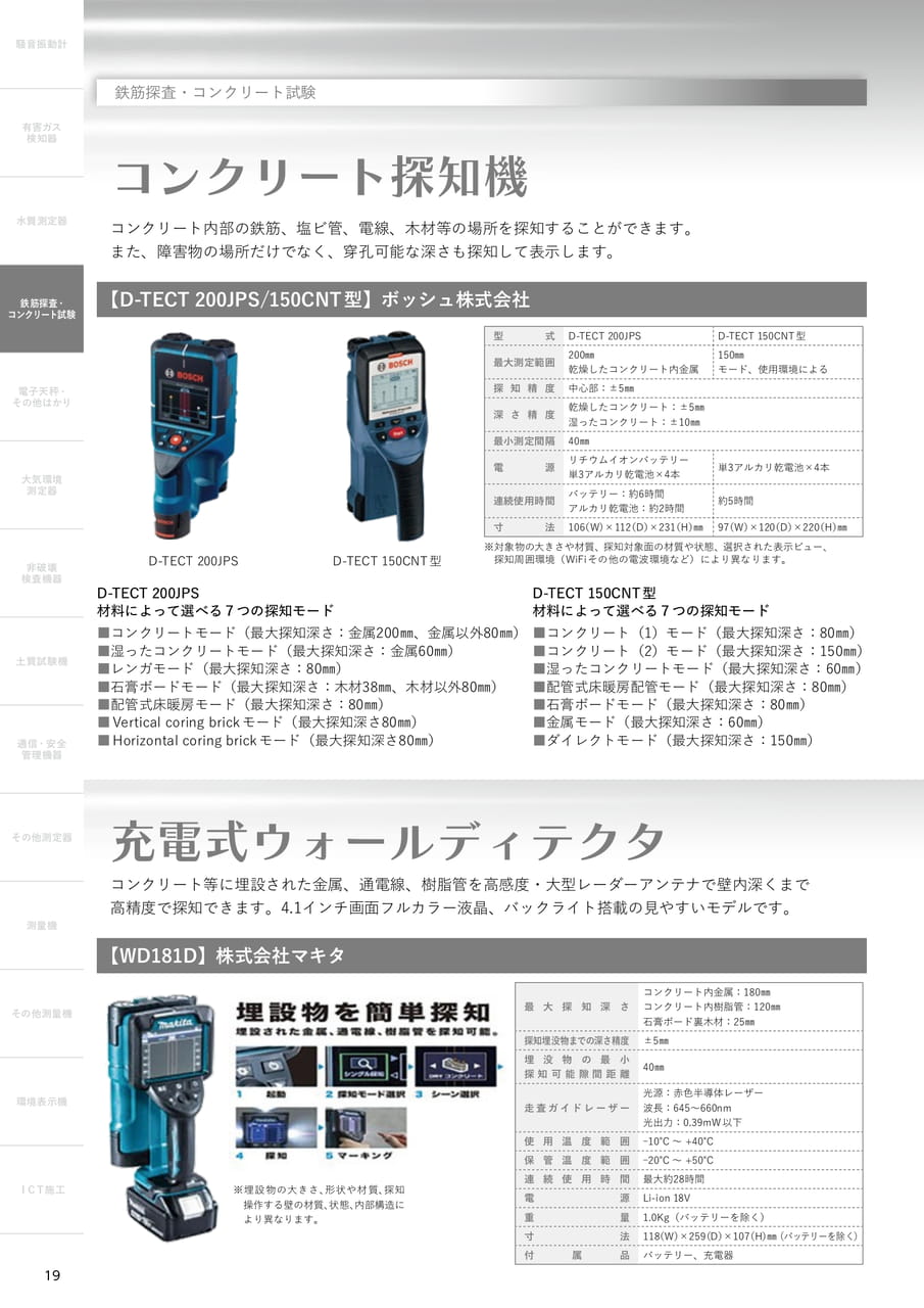 コンクリート探知機（20ページ目）