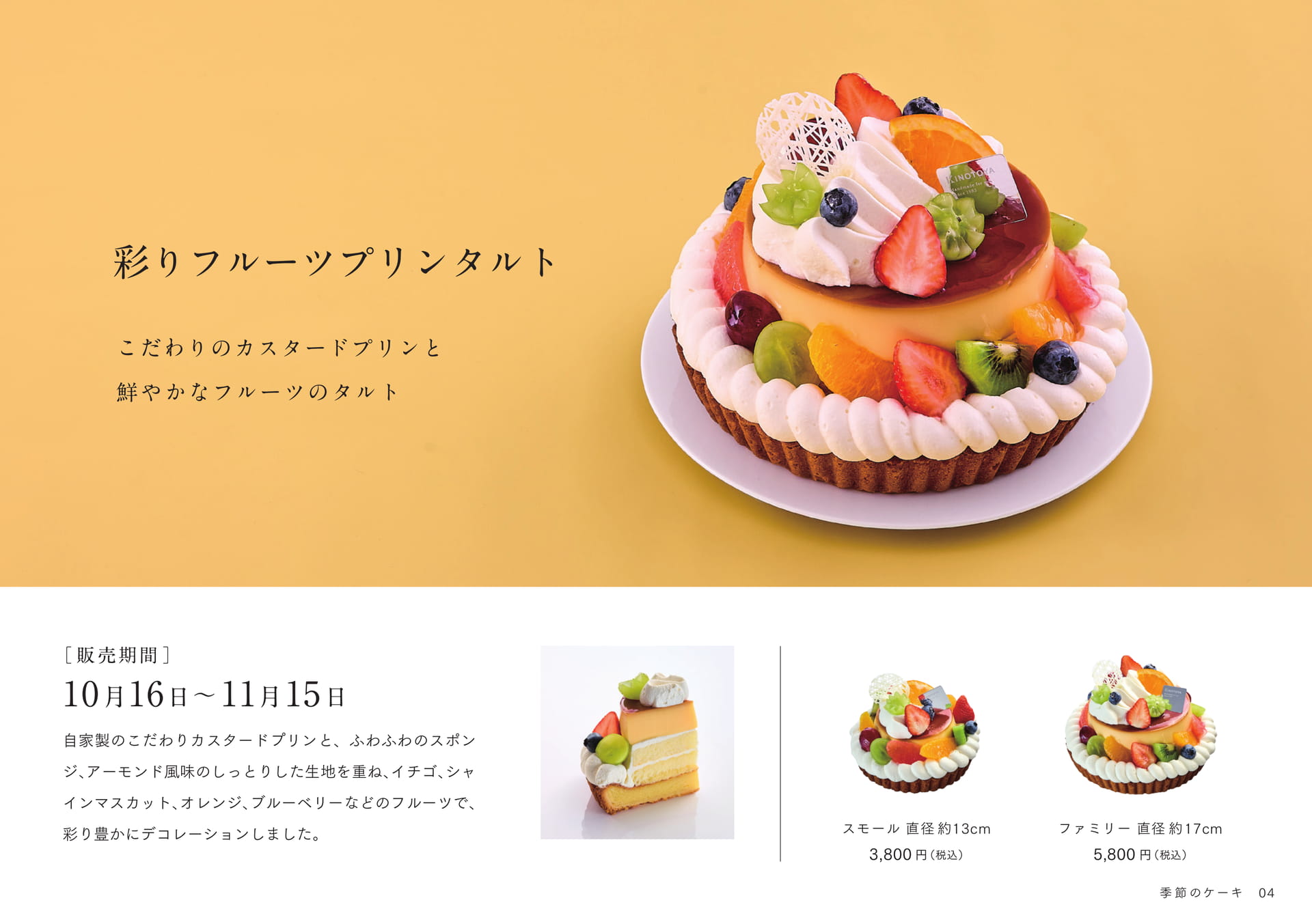 彩りフルーツプリンタルト(5ページ目)