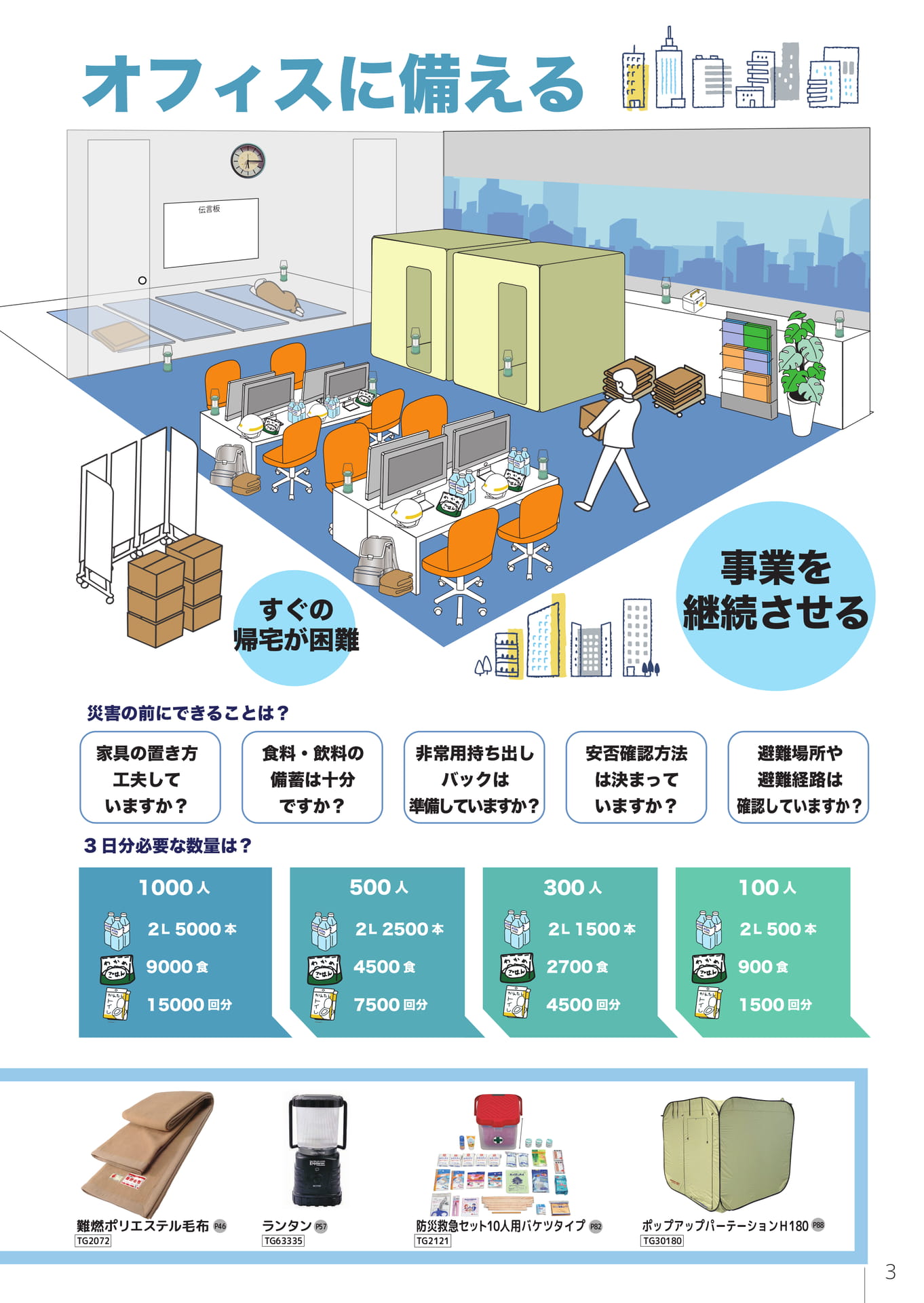 オフィスに備える（5ページ目）