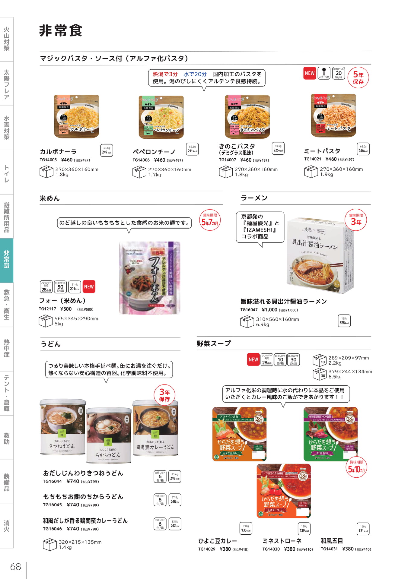 マジックパスタ・米めん（70ページ目）