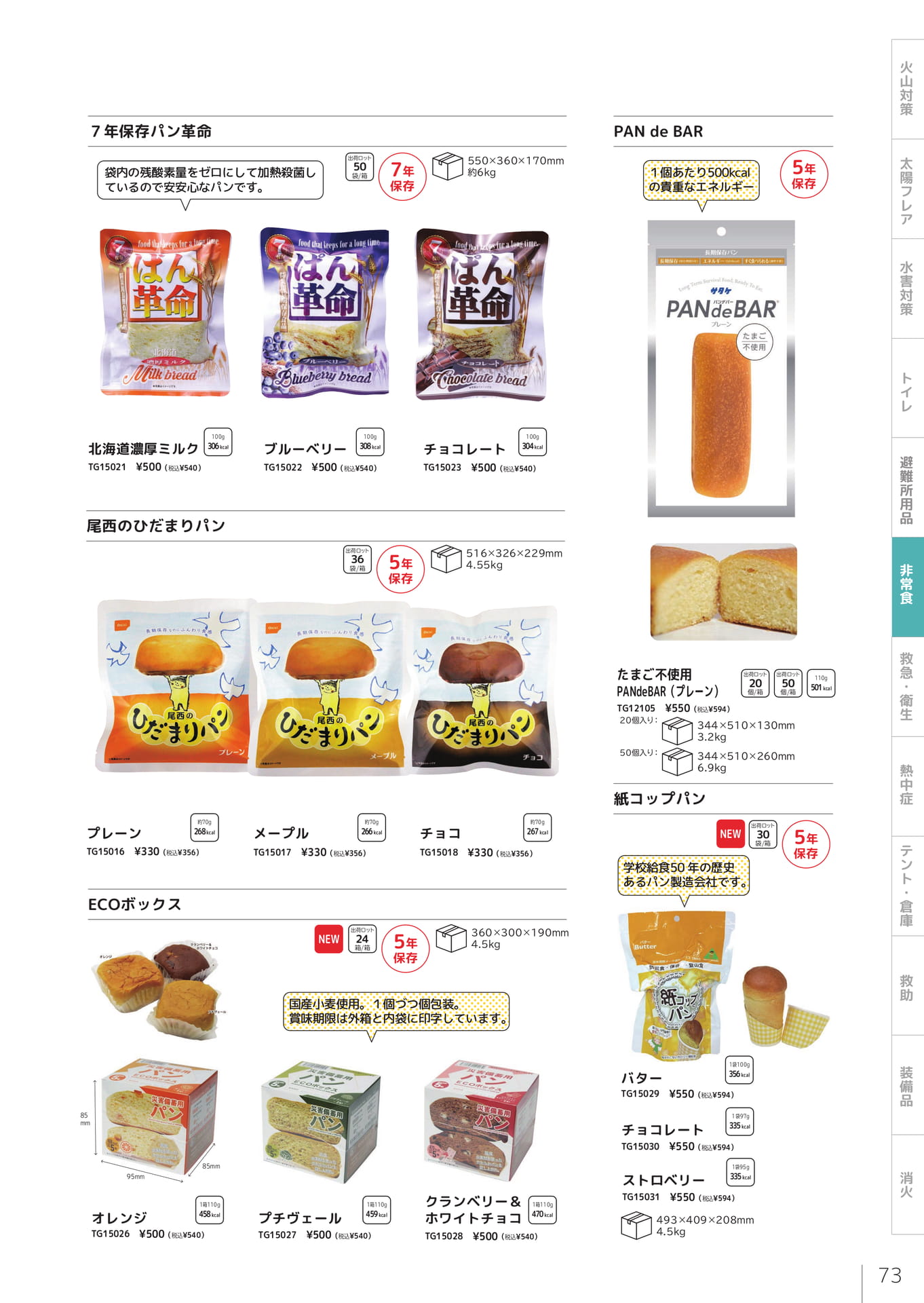 パン革命・長期保存パン（75ページ目）
