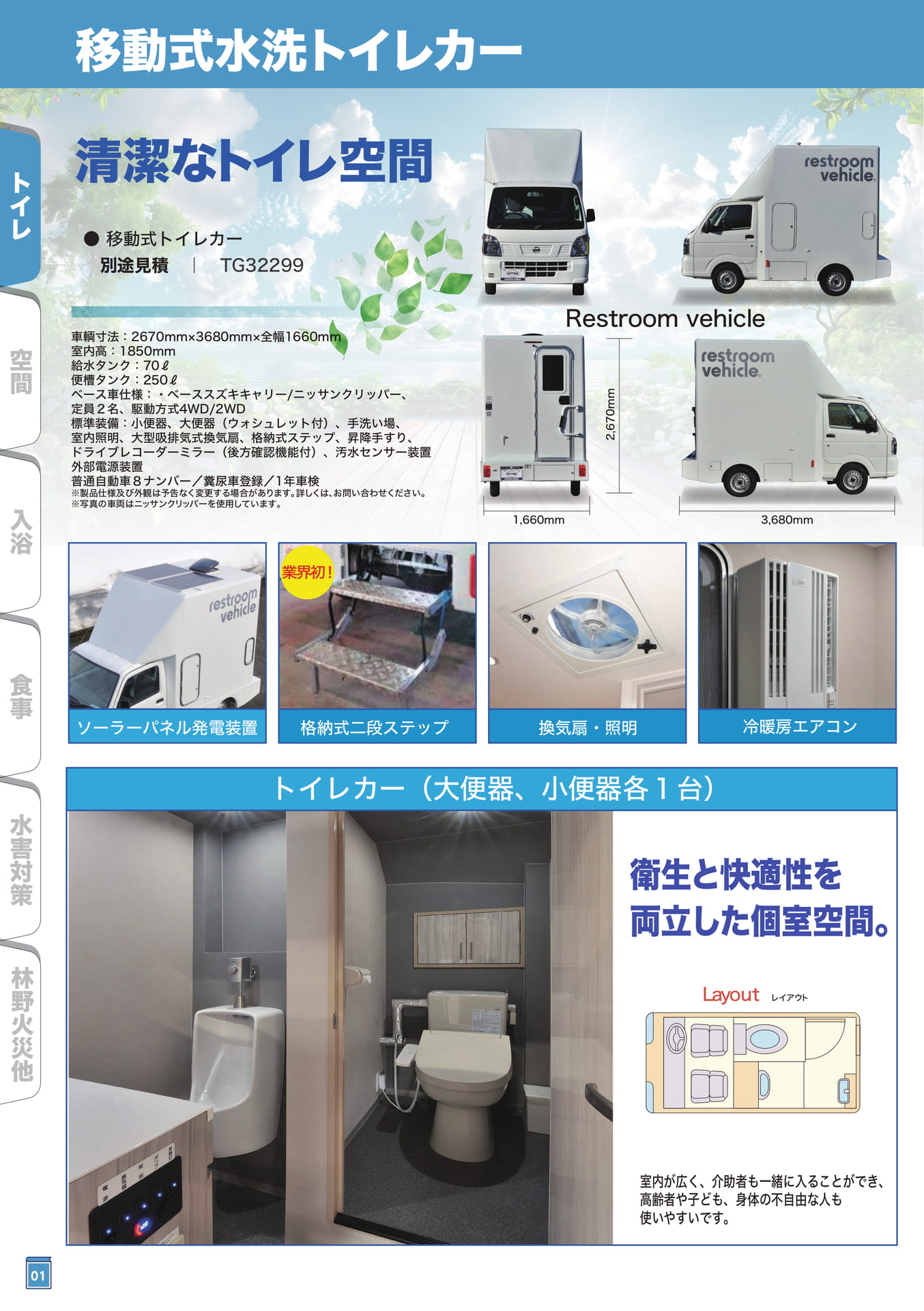 清潔なトイレカー(4ページ目)
