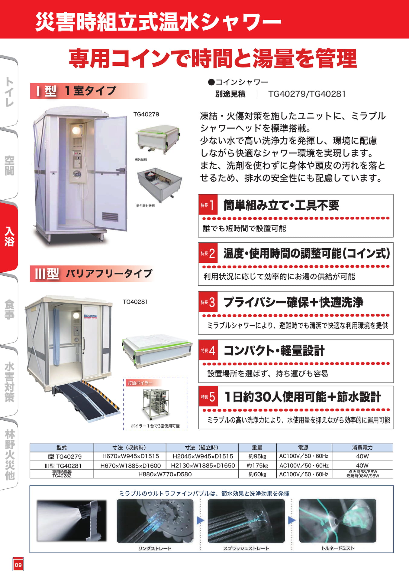 組み立て式温水シャワー(12ページ目)