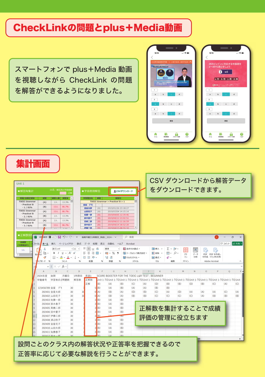 CheckLinkとplus+Mediaの連携(13ページ目)