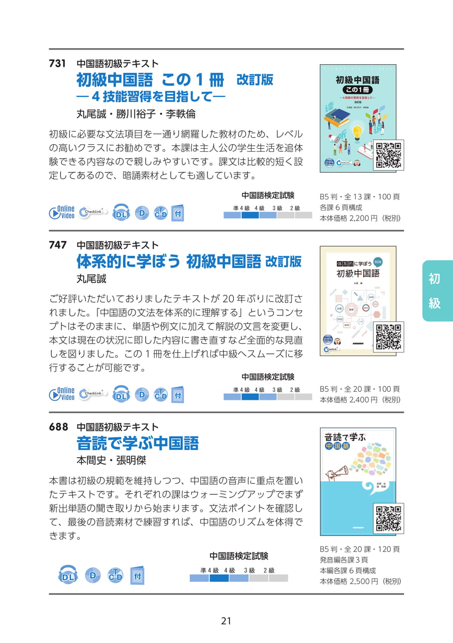 初級テキスト(続き)(21ページ目)