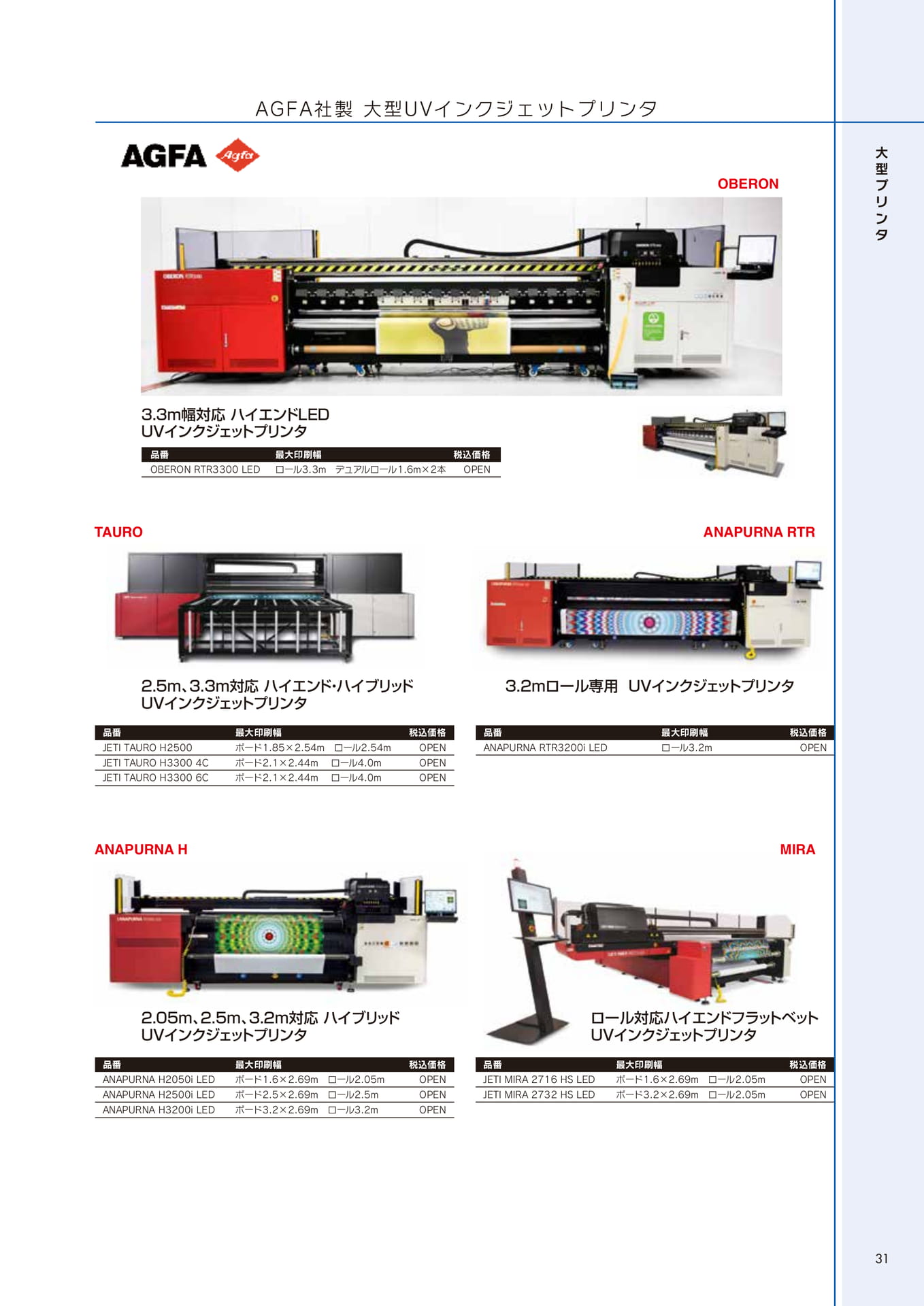 AGFA社製大型UVプリンタ(31ページ目)