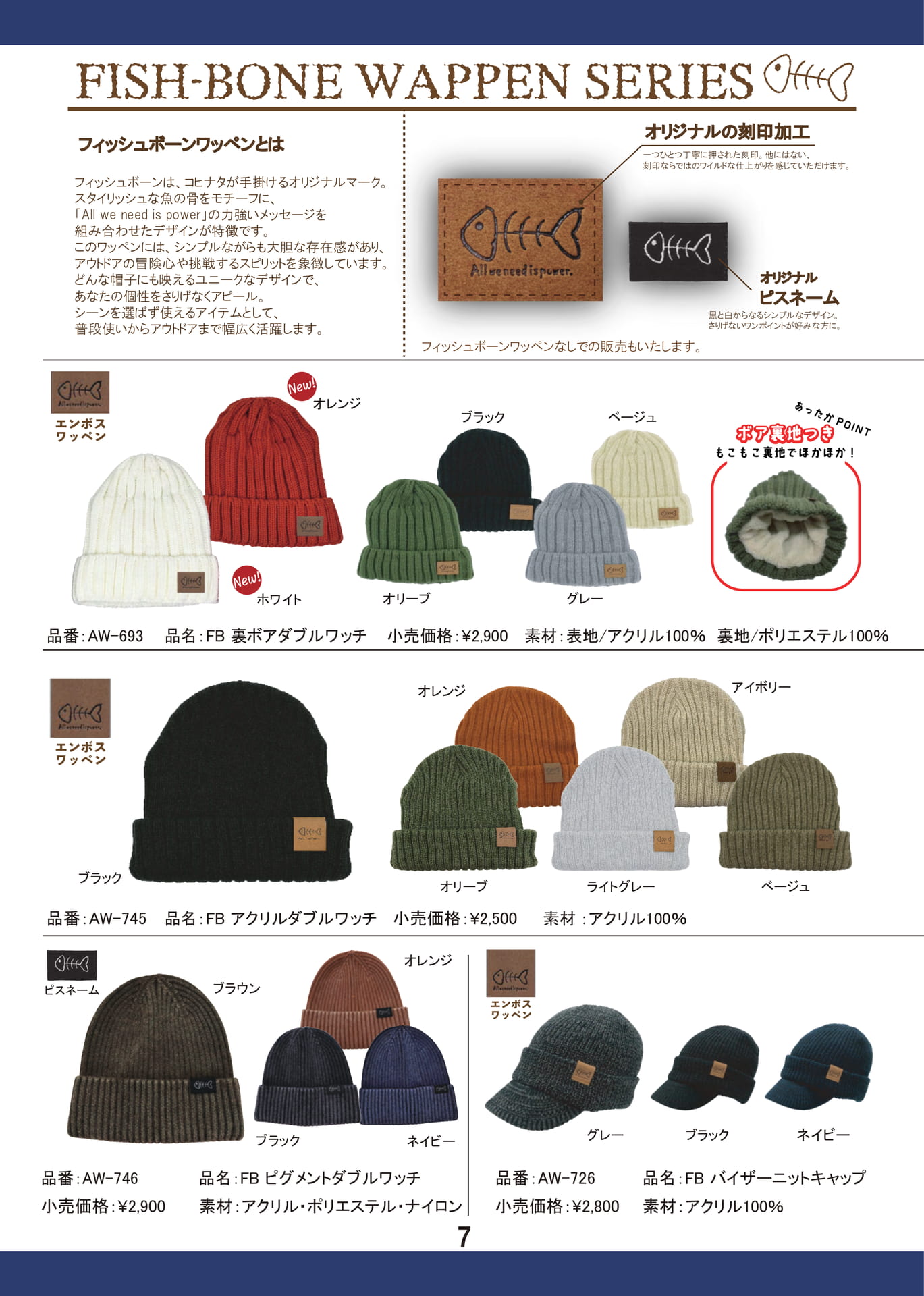 フィッシュボーンシリーズ(8ページ目)