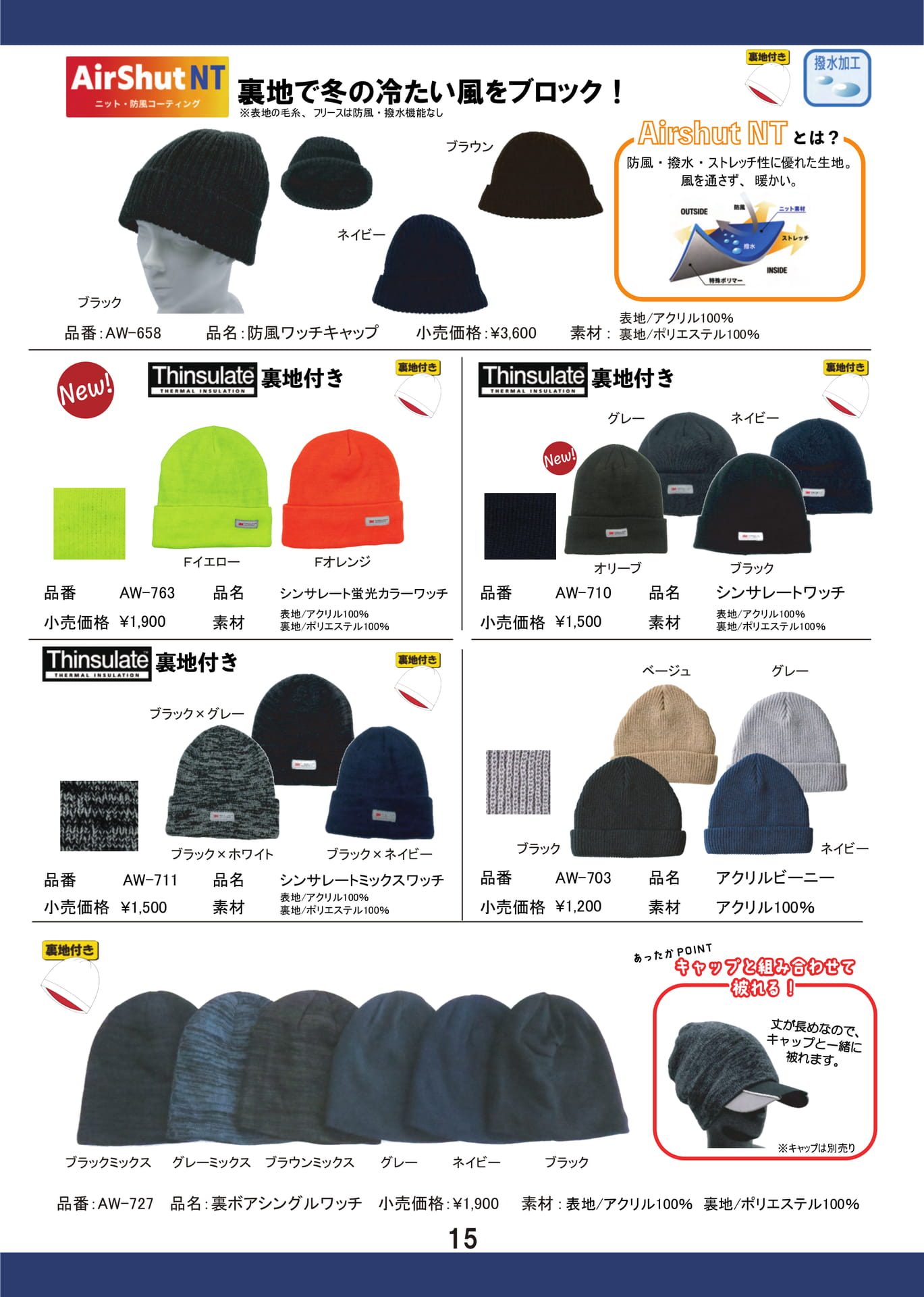 防風・シンサレートワッチ(16ページ目)
