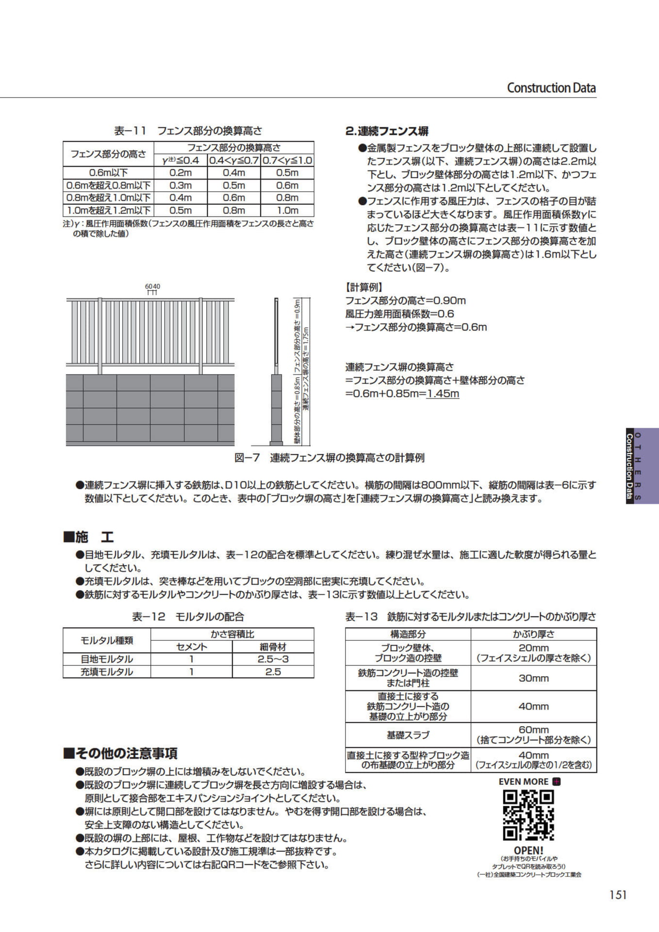 コンストラクションデータ（153ページ目）