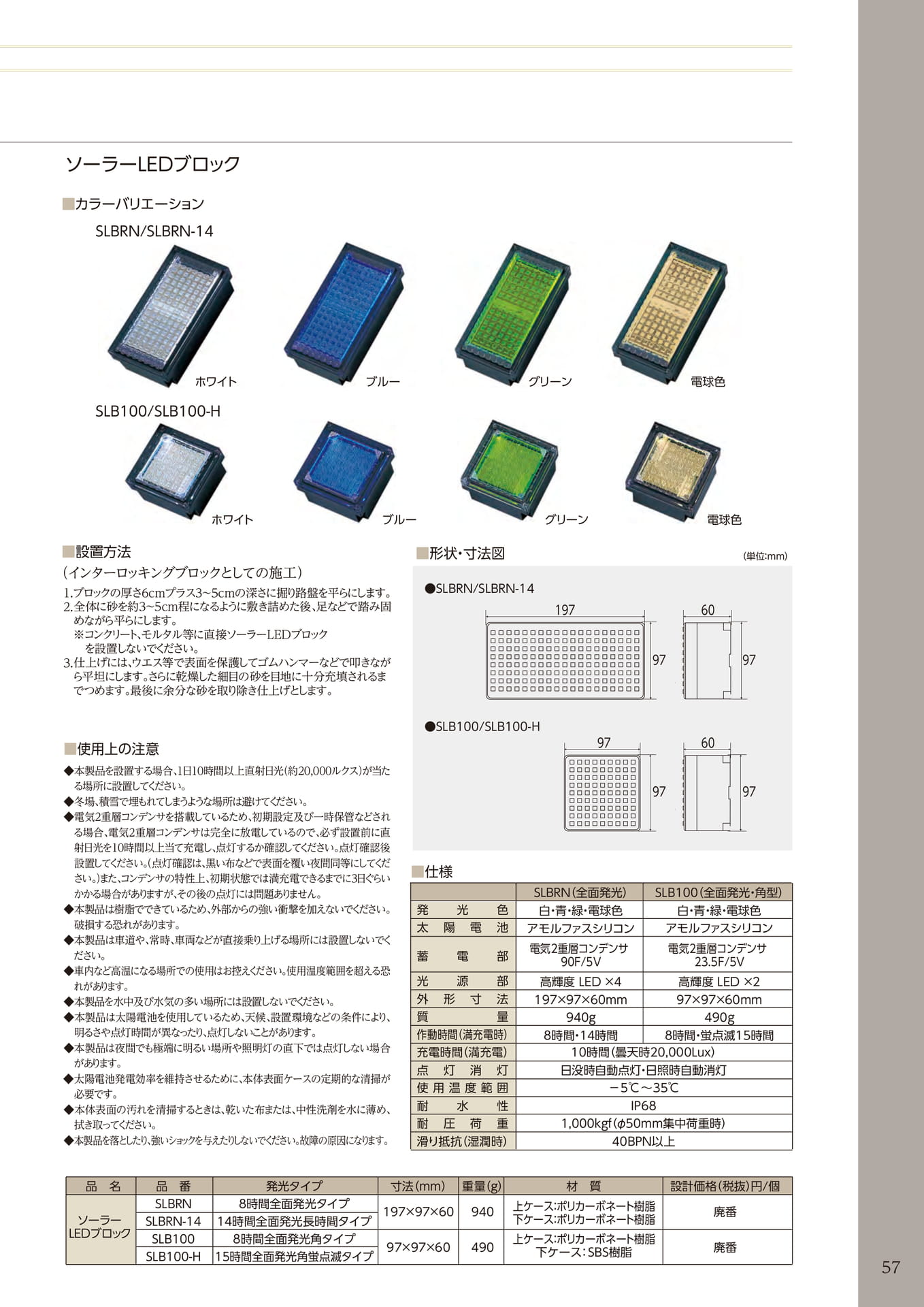 ソーラーLED(57ページ目)