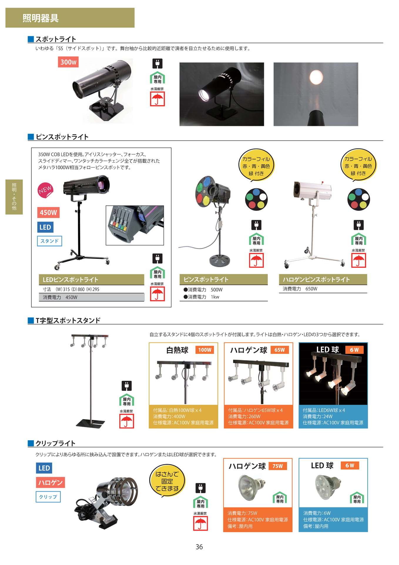 照明器具・スポットライト(36ページ目)