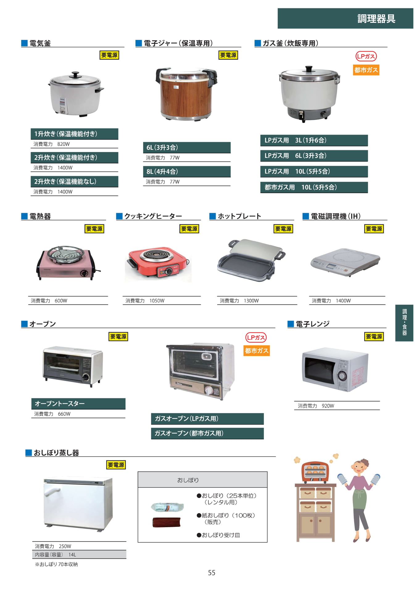調理器具・厨房機器(55ページ目)