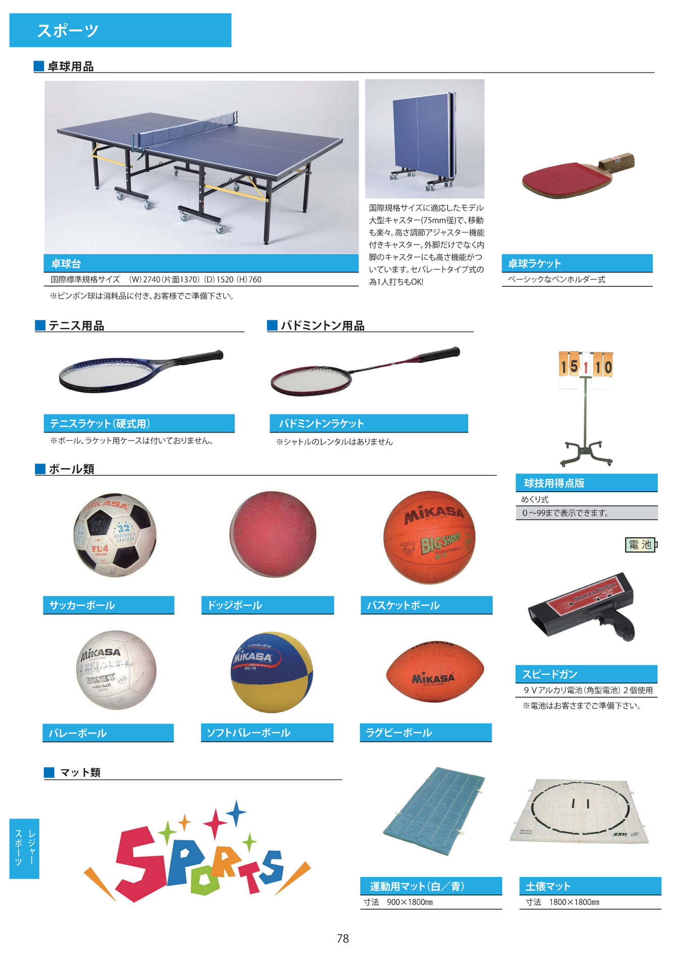 スポーツ・球技用品(78ページ目)