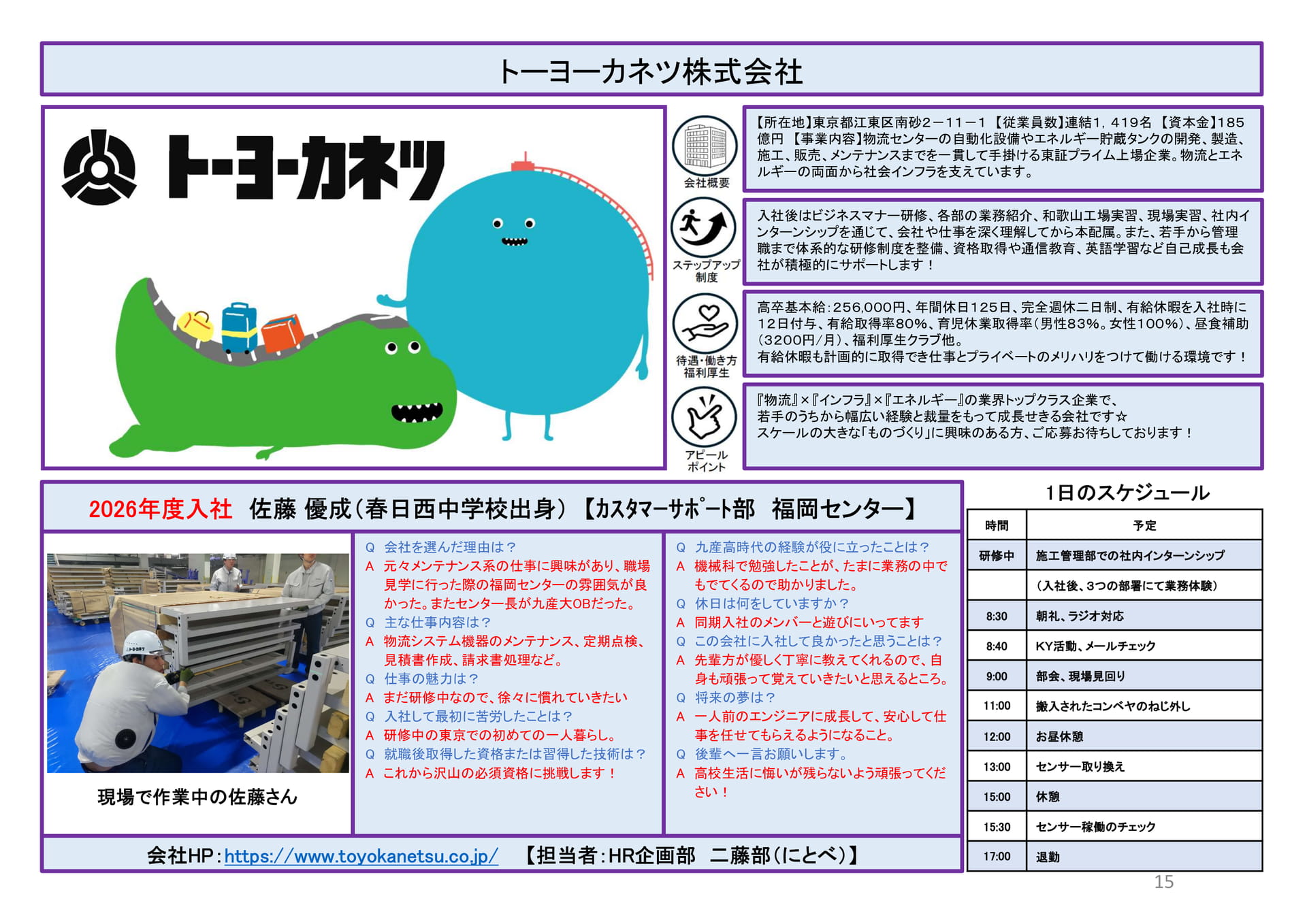 トーヨーカネツ株式会社（15ページ目）