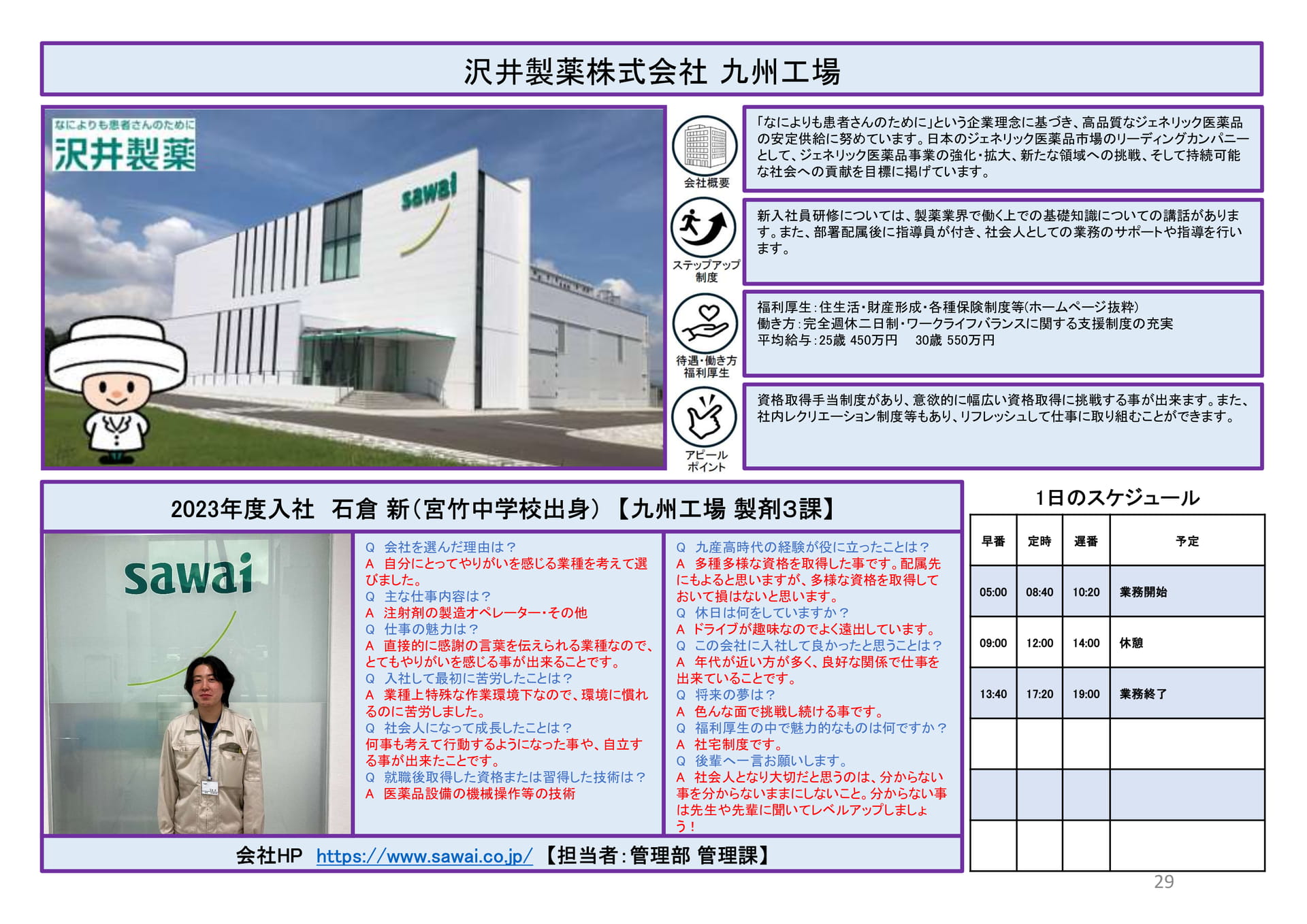沢井製薬株式会社九州工場（29ページ目）