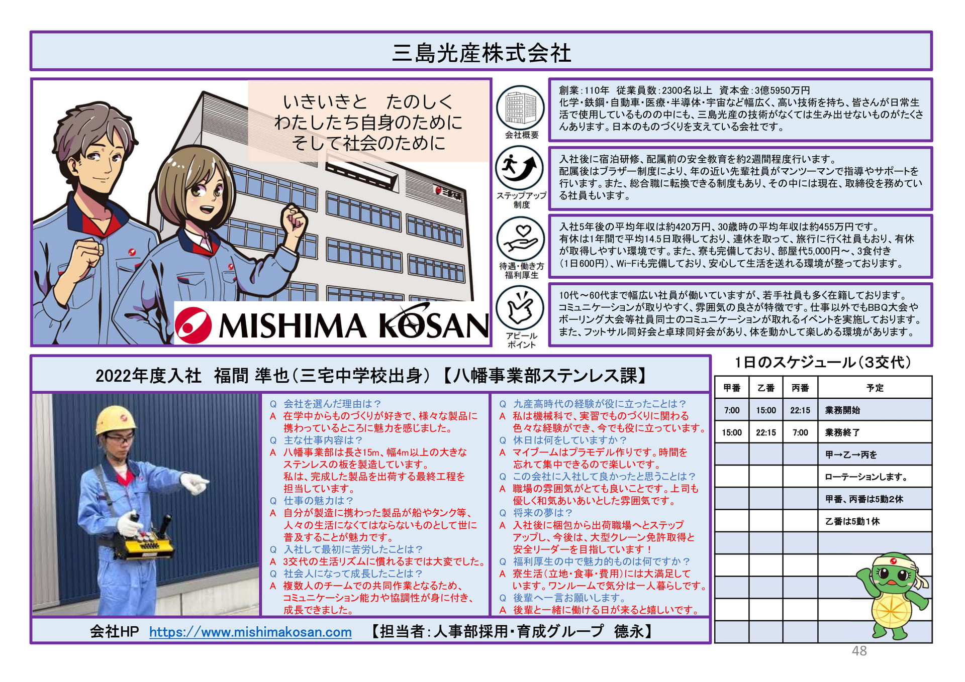 三島光産株式会社（48ページ目）