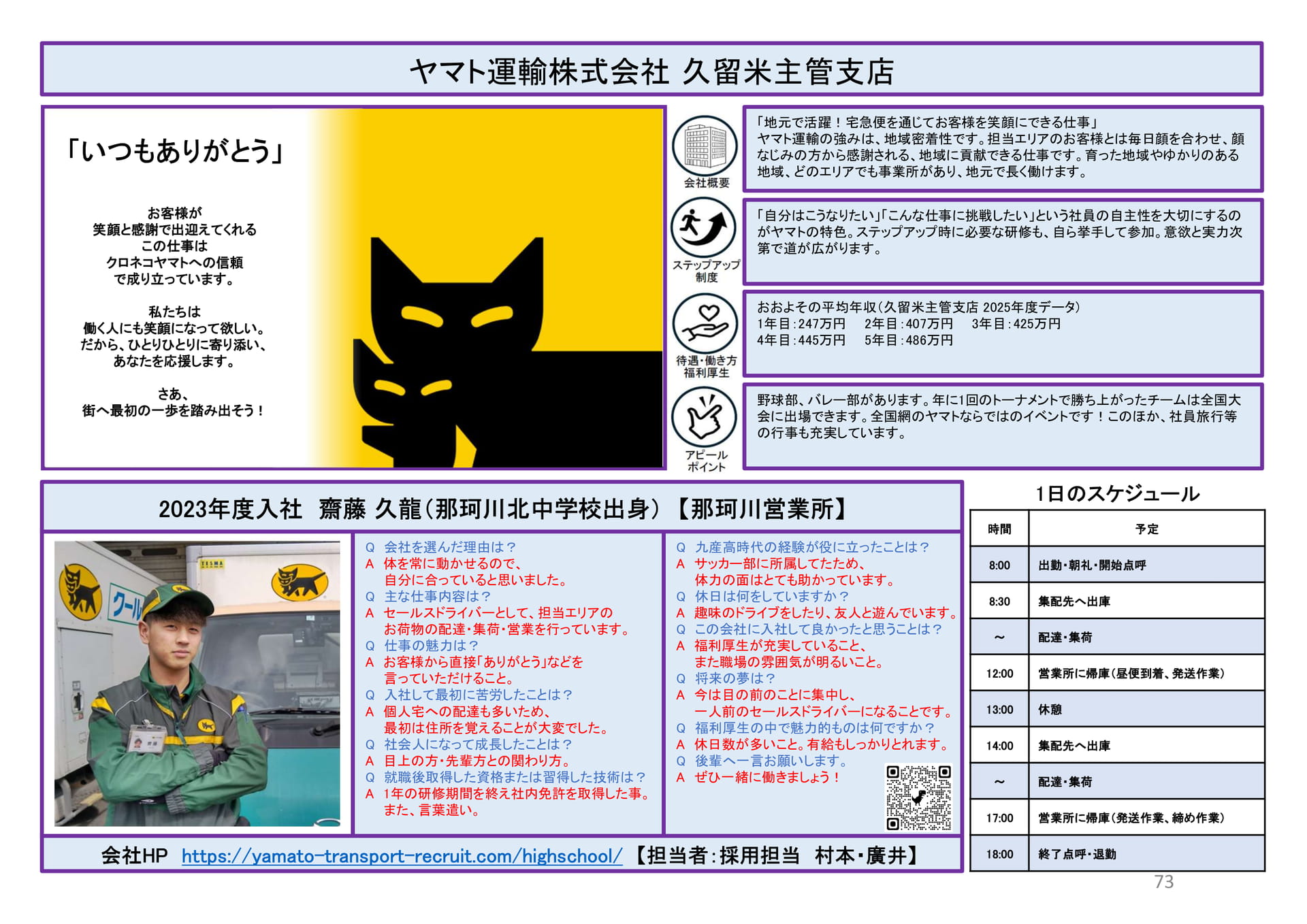 ヤマト運輸久留米主管支店（73ページ目）