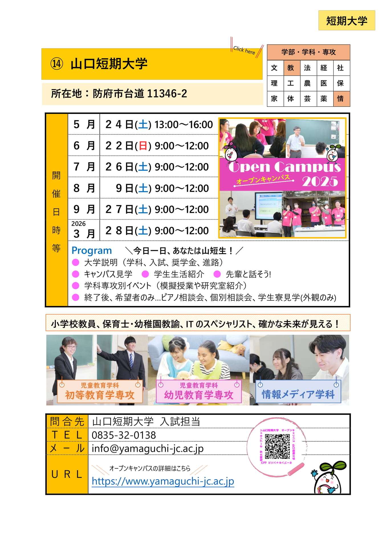 ⑭ 山口短期大学(17ページ目)