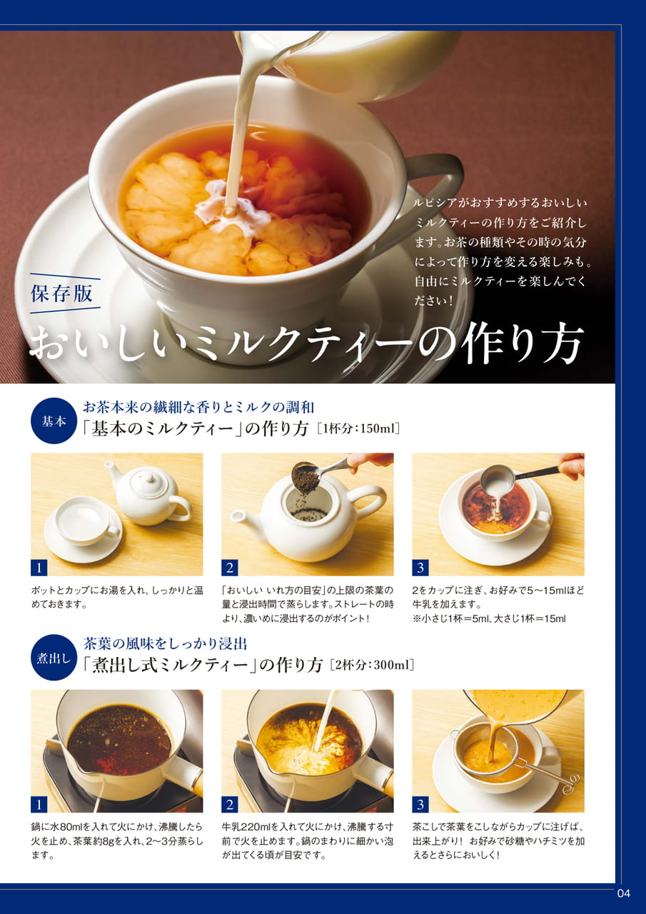 おいしいミルクティーの作り方(4ページ目)