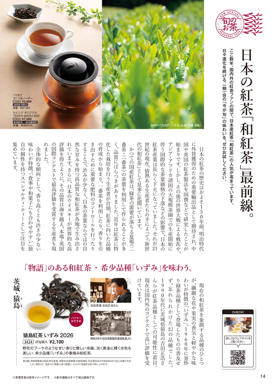 日本の紅茶「和紅茶」最前線(14ページ目)