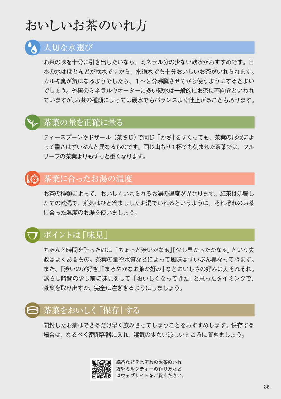 おいしいお茶のいれ方(35ページ目)