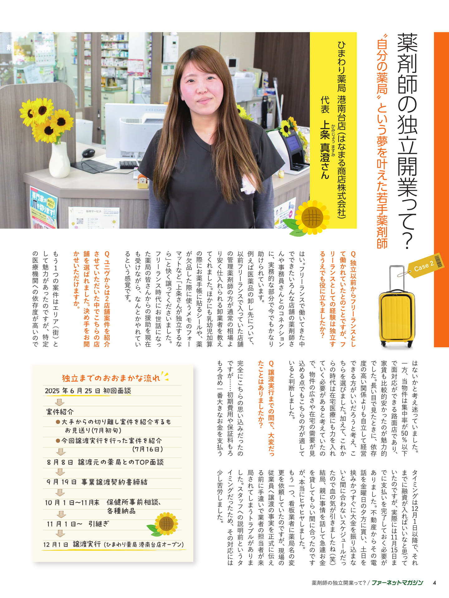 薬剤師の独立開業って?(4ページ目)