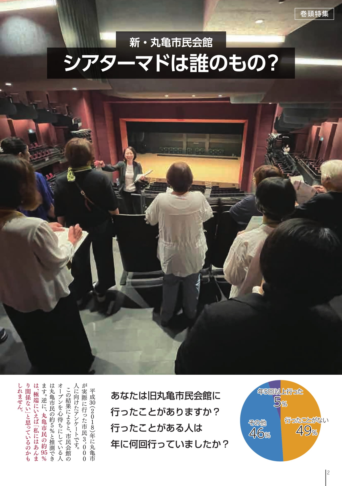 巻頭特集:新・丸亀市民会館(4ページ目)