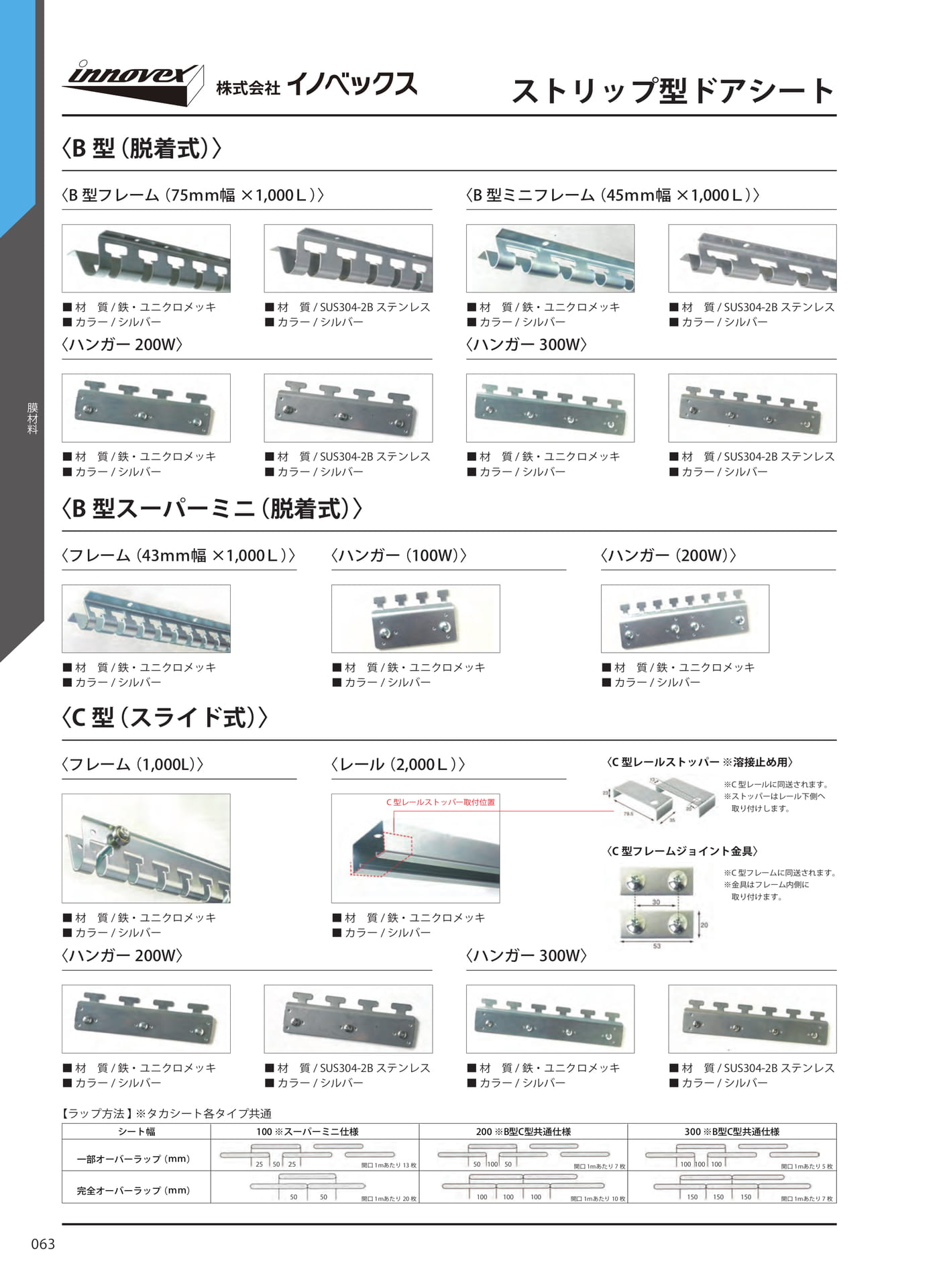 ストリップ型ドアシート(70ページ目)