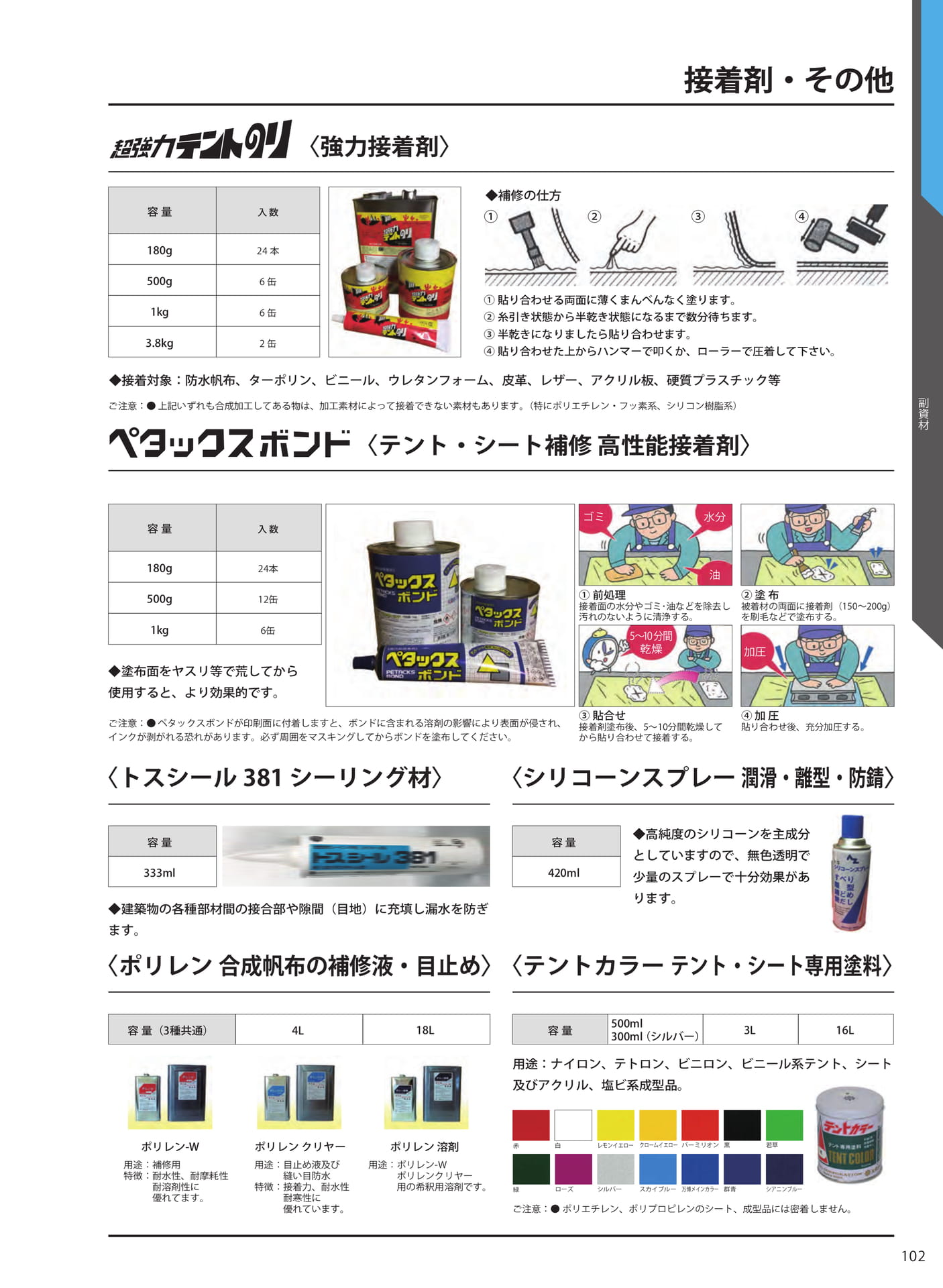 接着剤・その他(109ページ目)