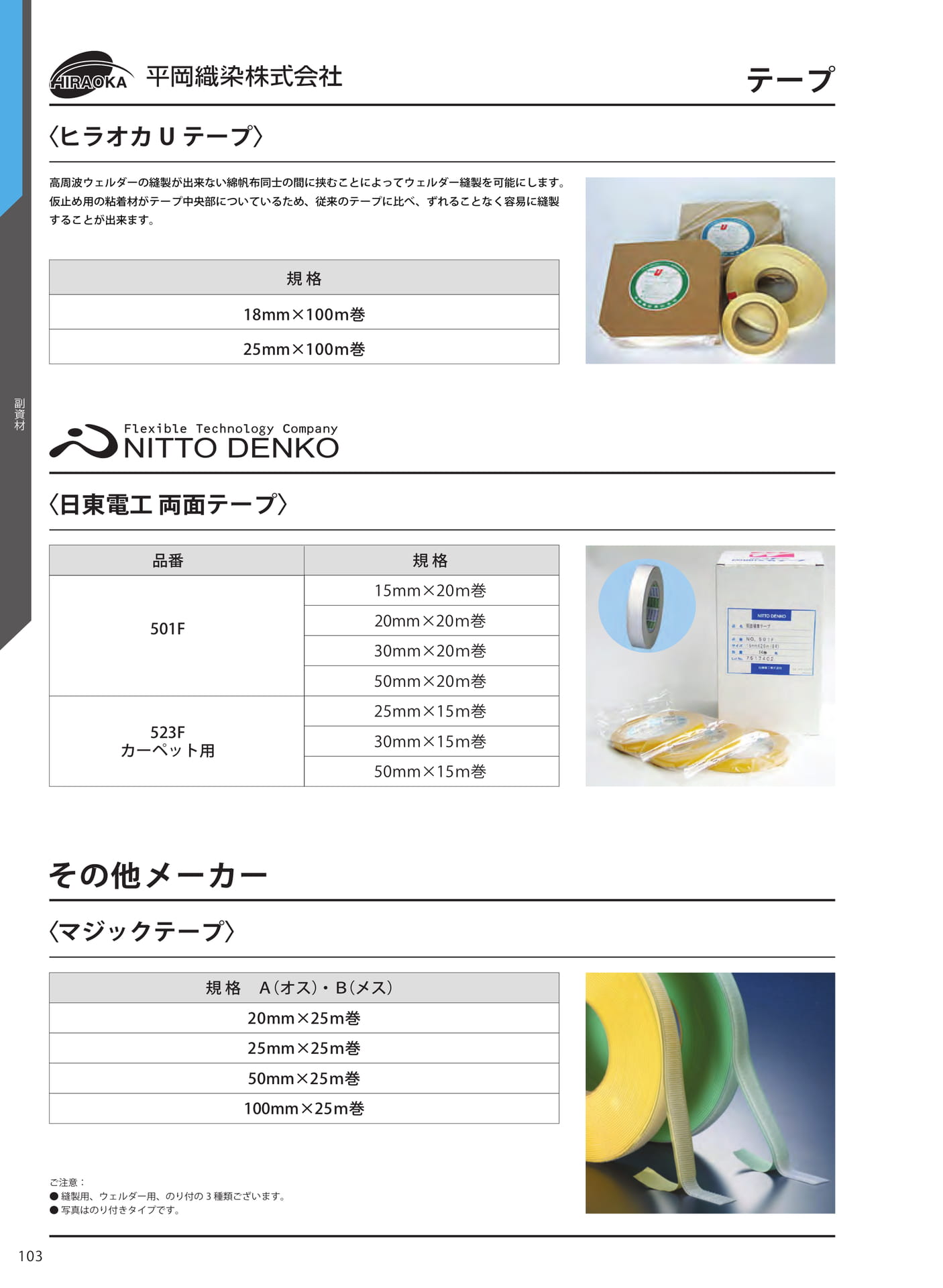 テープ(110ページ目)