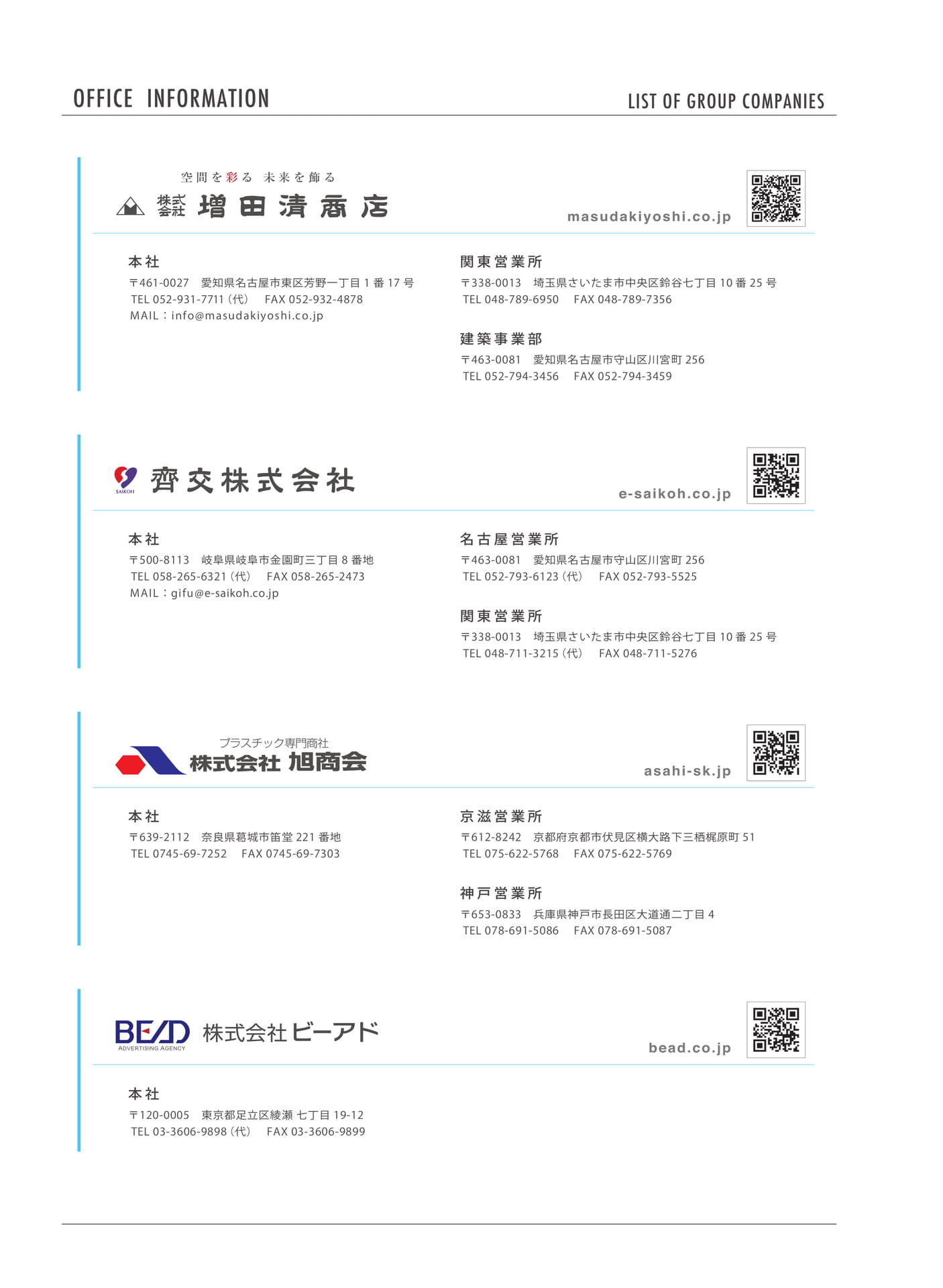 OFFICE INFORMATION(290ページ目)